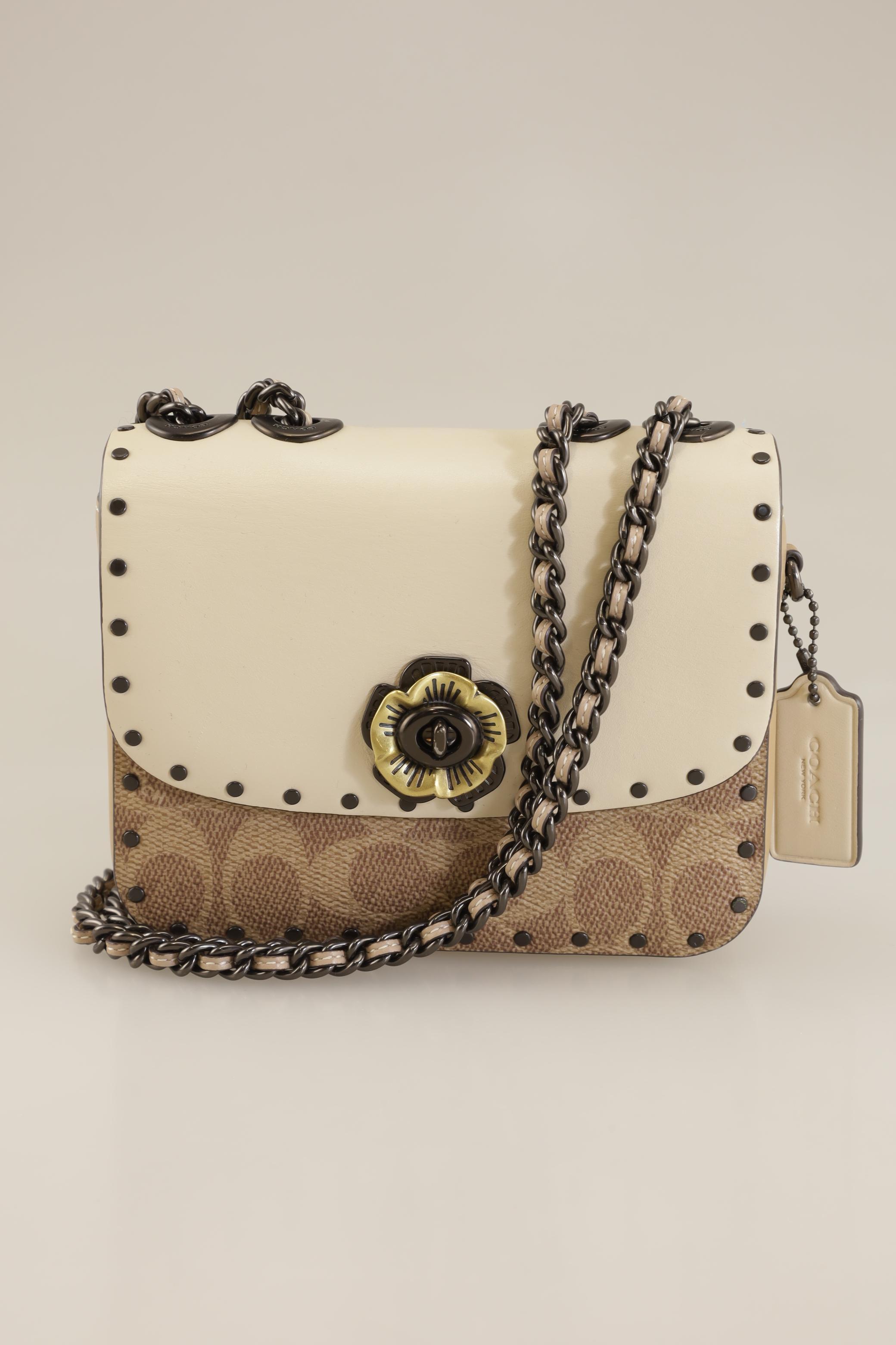 

Coach Damen Handtasche, beige, Gr.