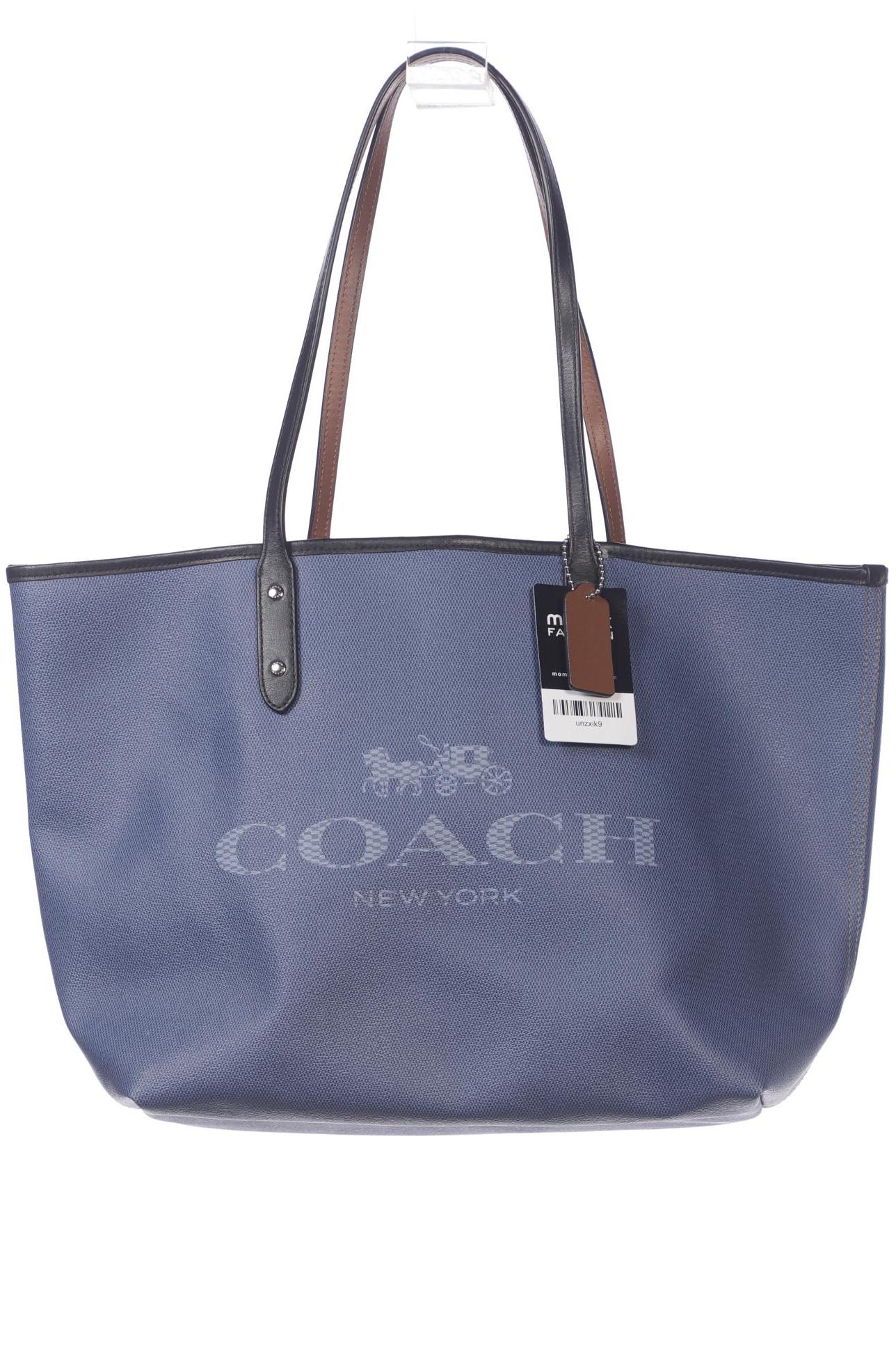 

Coach Damen Handtasche, blau, Gr.