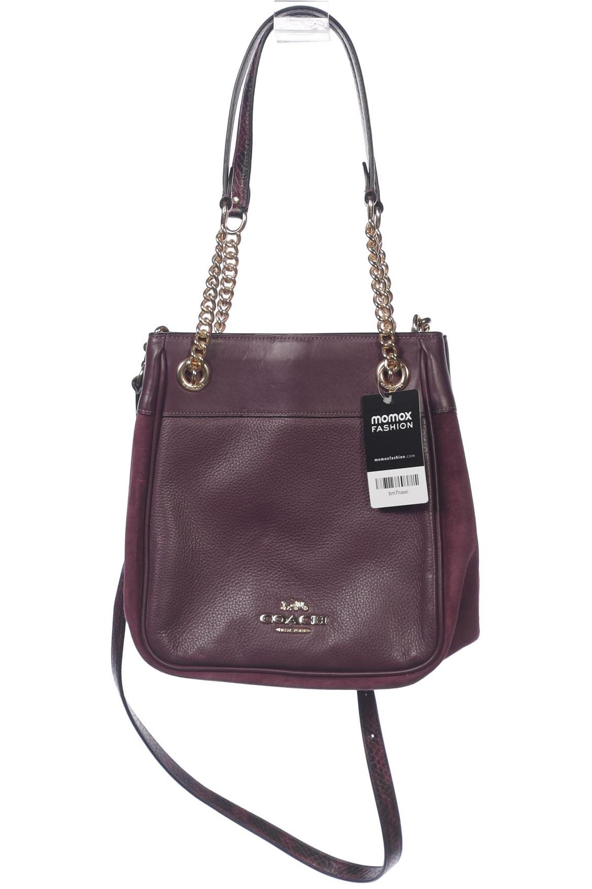 

Coach Damen Handtasche, bordeaux, Gr.