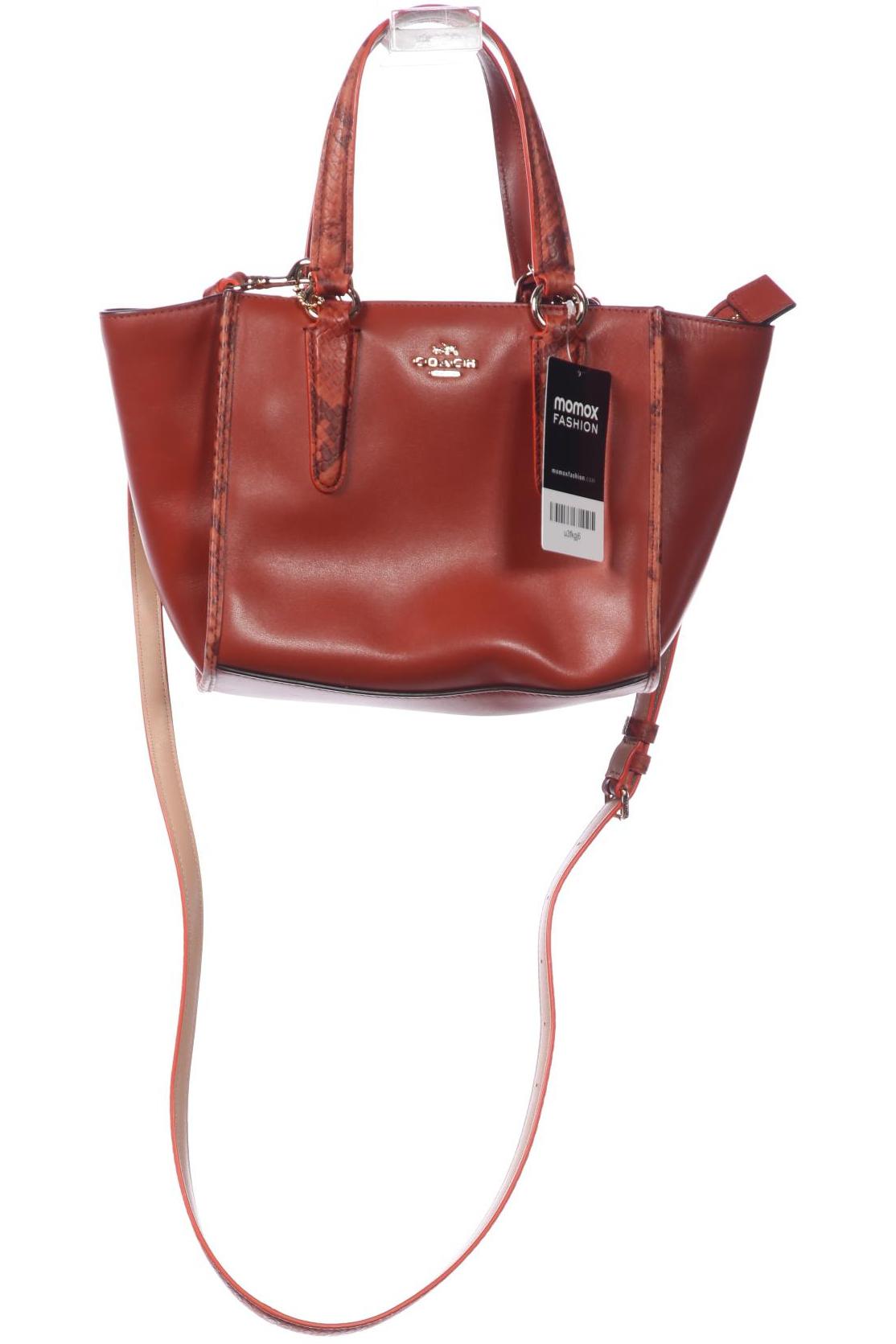 

Coach Damen Handtasche, orange, Gr.