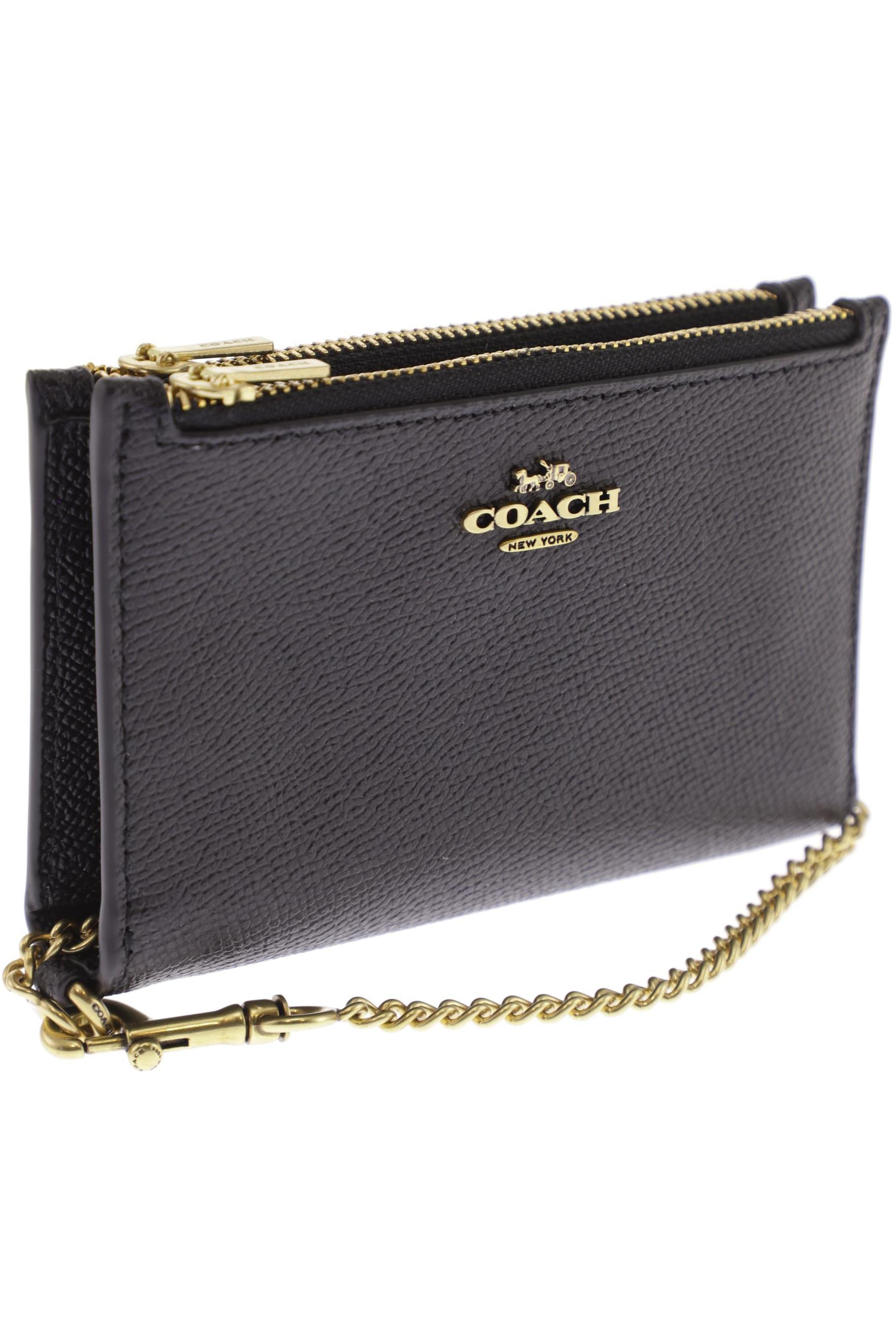 

Coach Damen Portemonnaie, schwarz