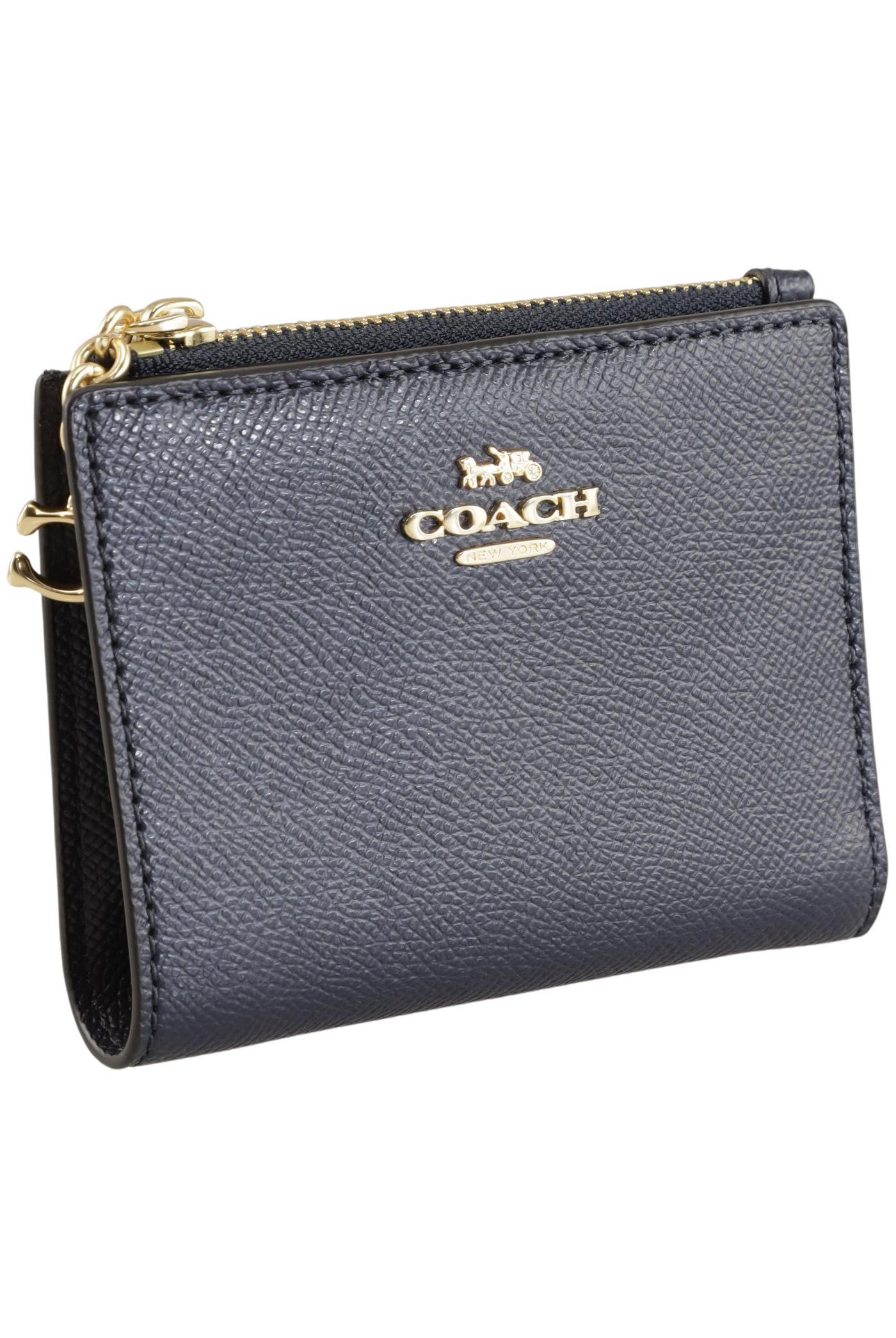 

Coach Damen Portemonnaie, marineblau, Gr.