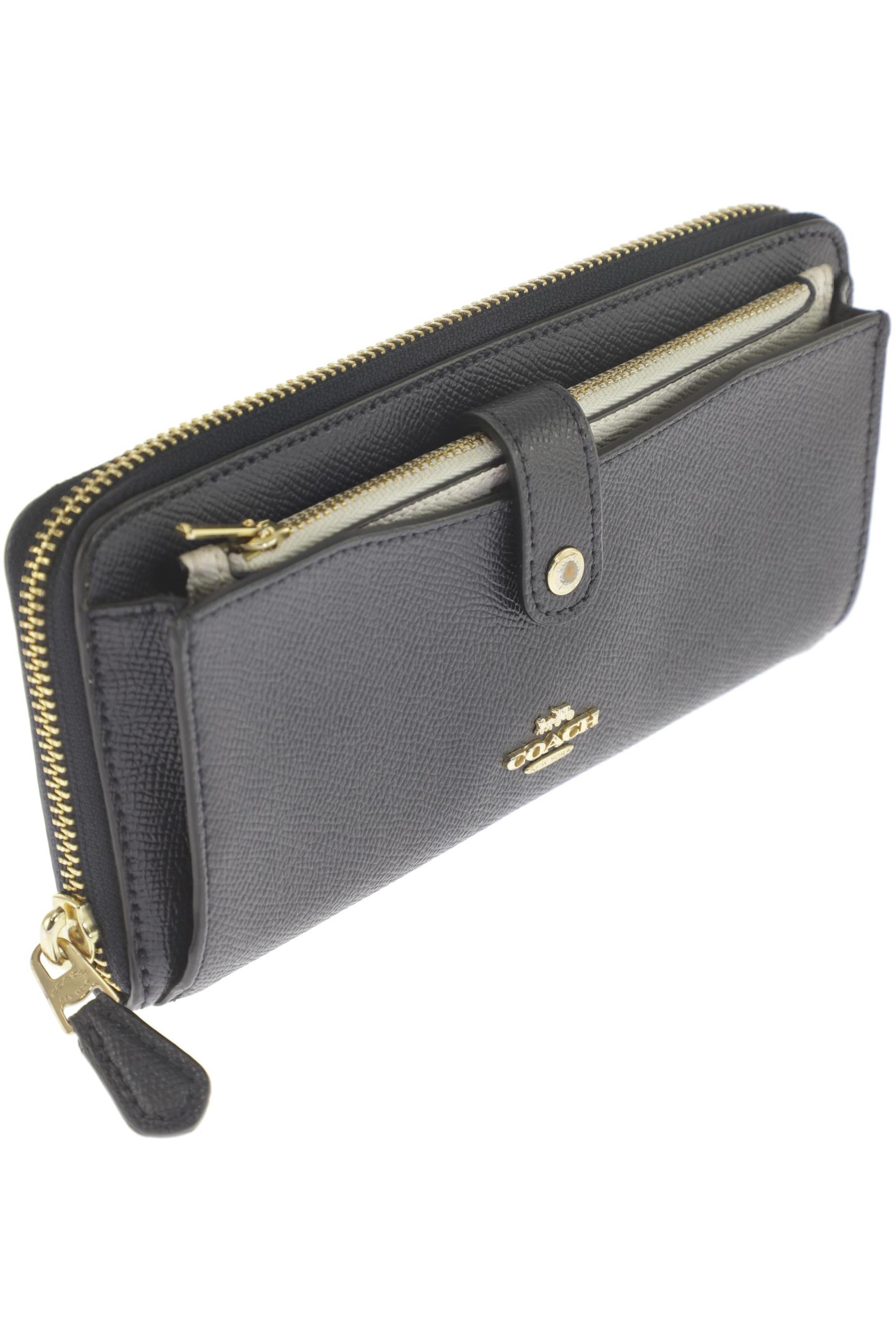 

Coach Damen Portemonnaie, marineblau, Gr.