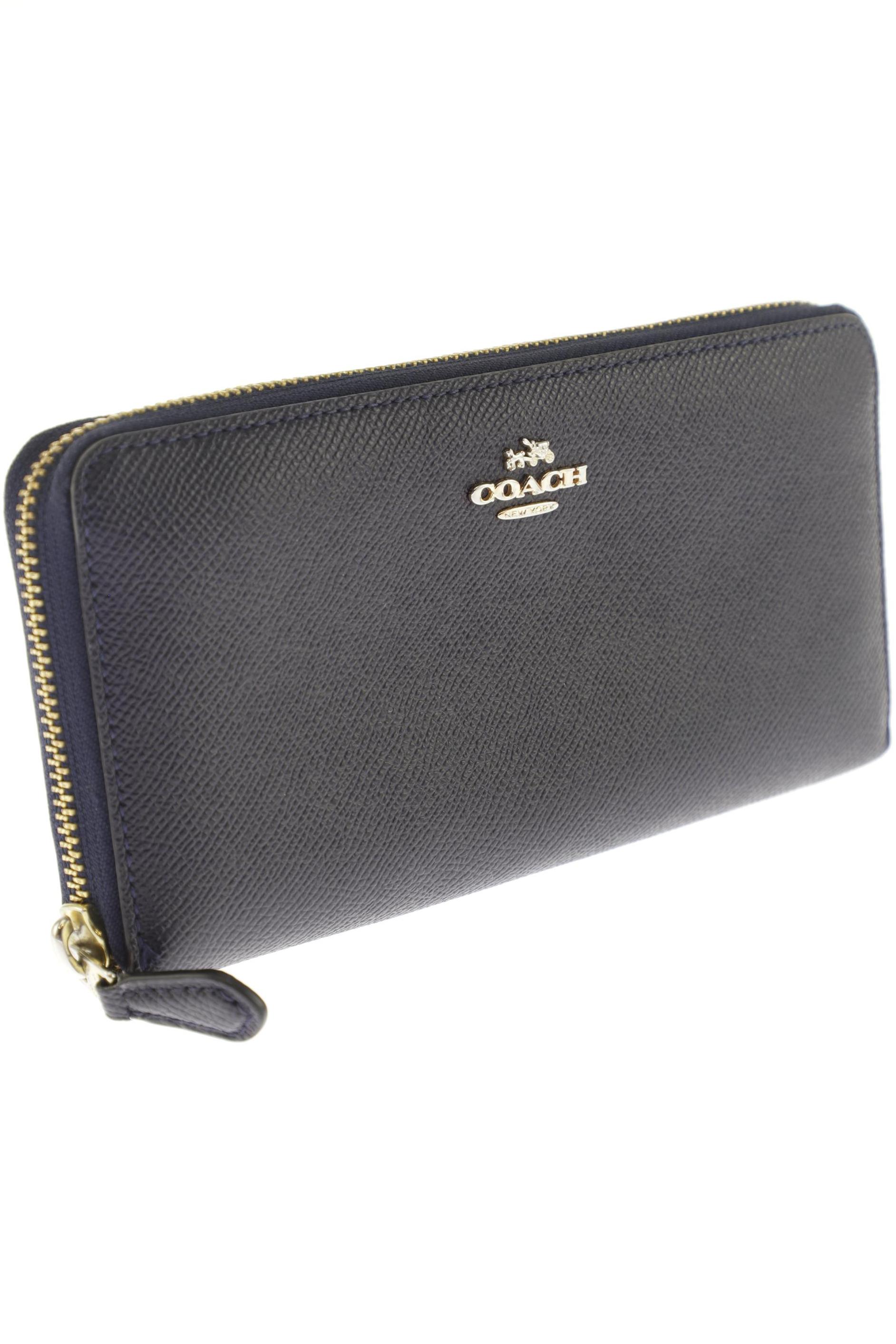 

Coach Damen Portemonnaie, marineblau, Gr.