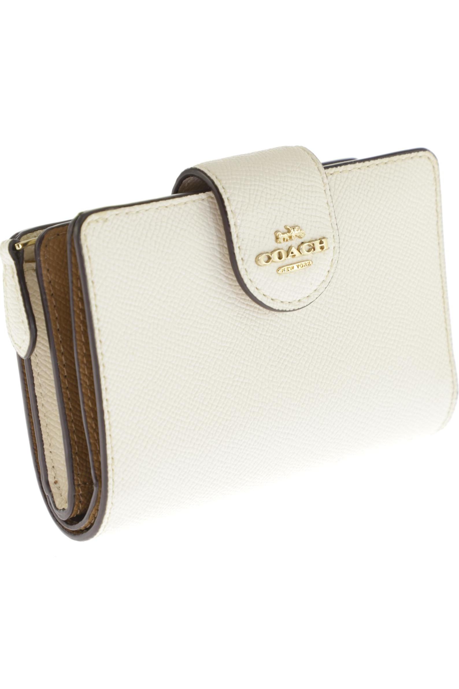 

Coach Damen Portemonnaie, cremeweiß, Gr.