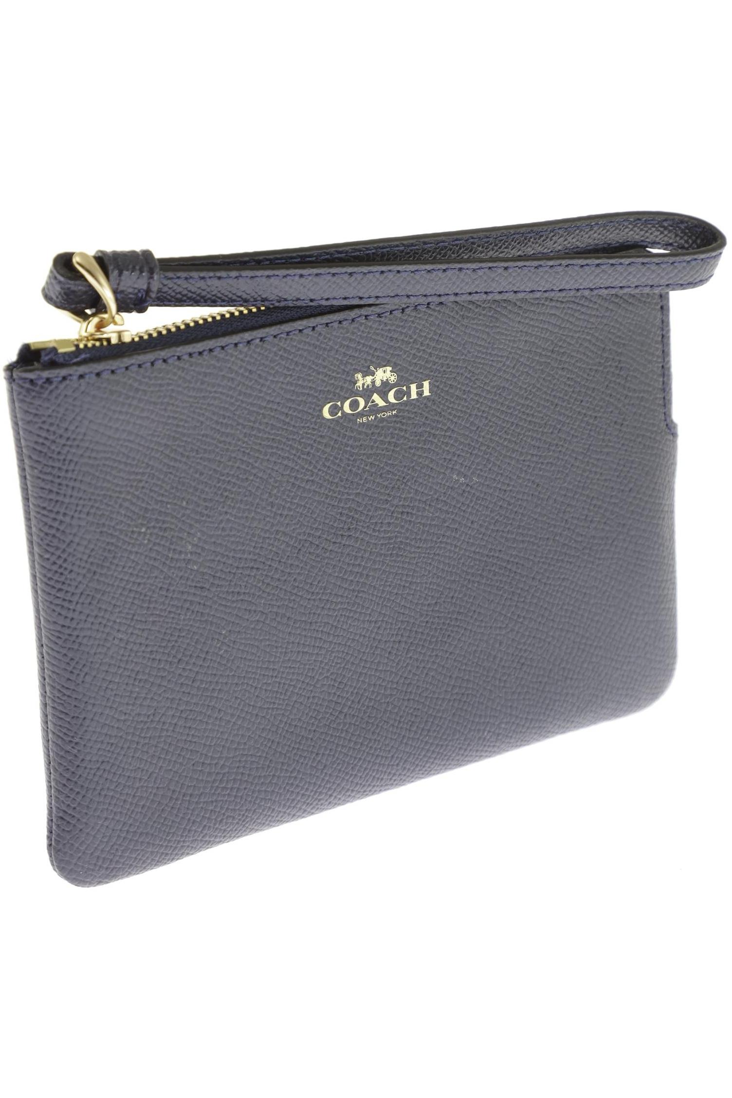 

Coach Damen Portemonnaie, marineblau, Gr.