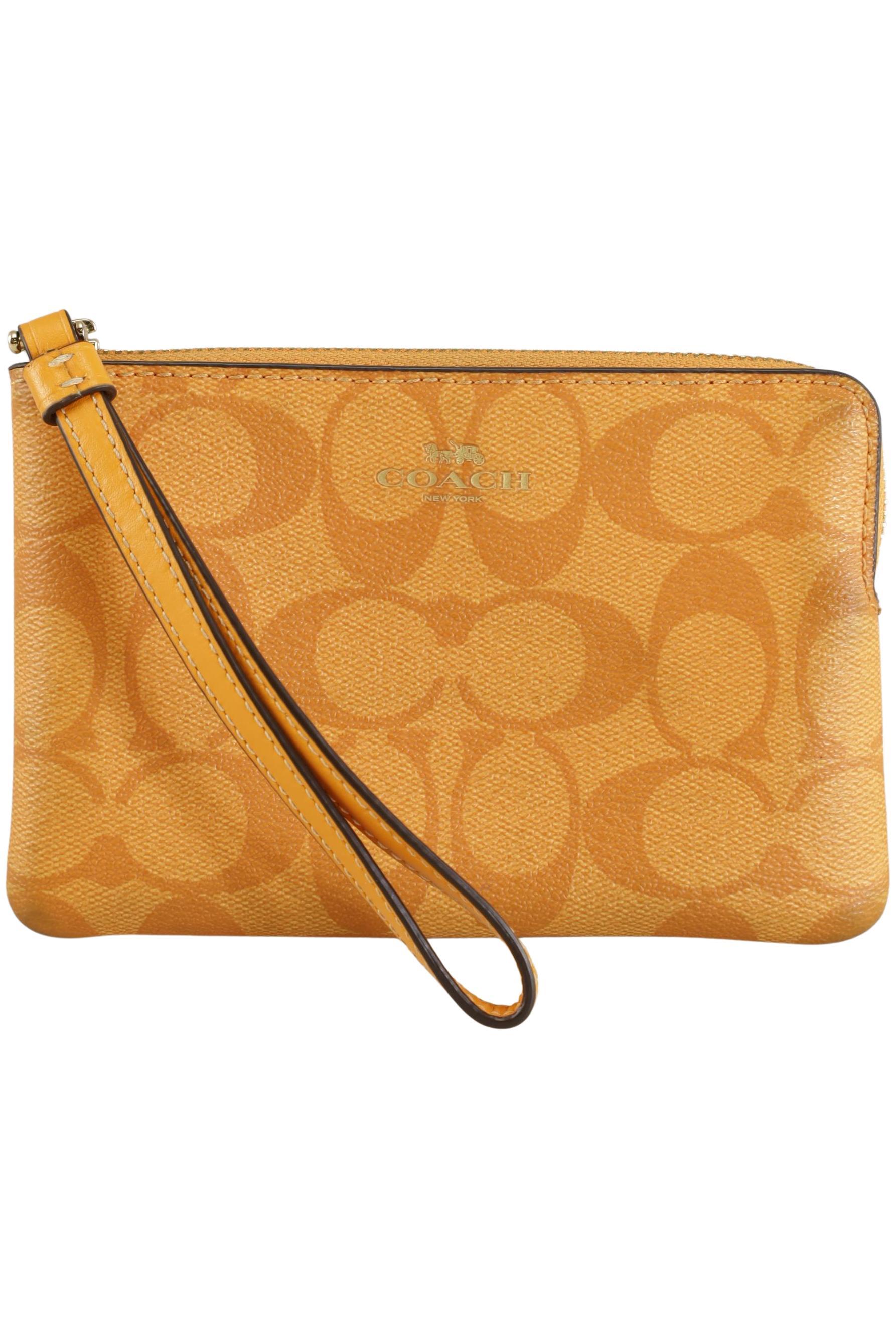 

Coach Damen Portemonnaie, gelb, Gr.