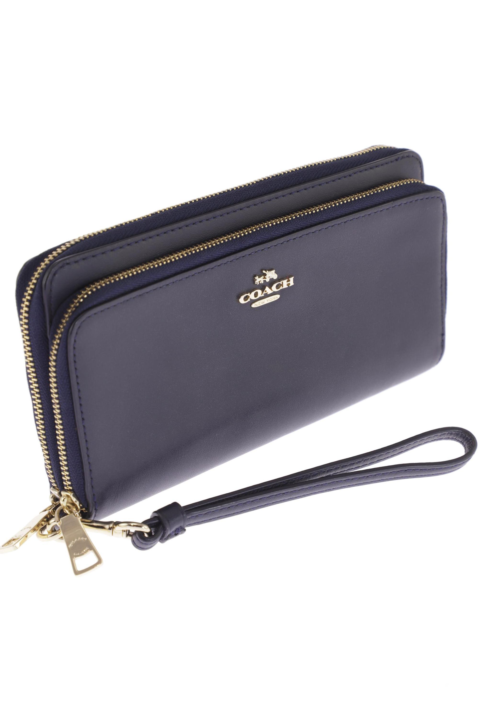 

Coach Damen Portemonnaie, marineblau, Gr.
