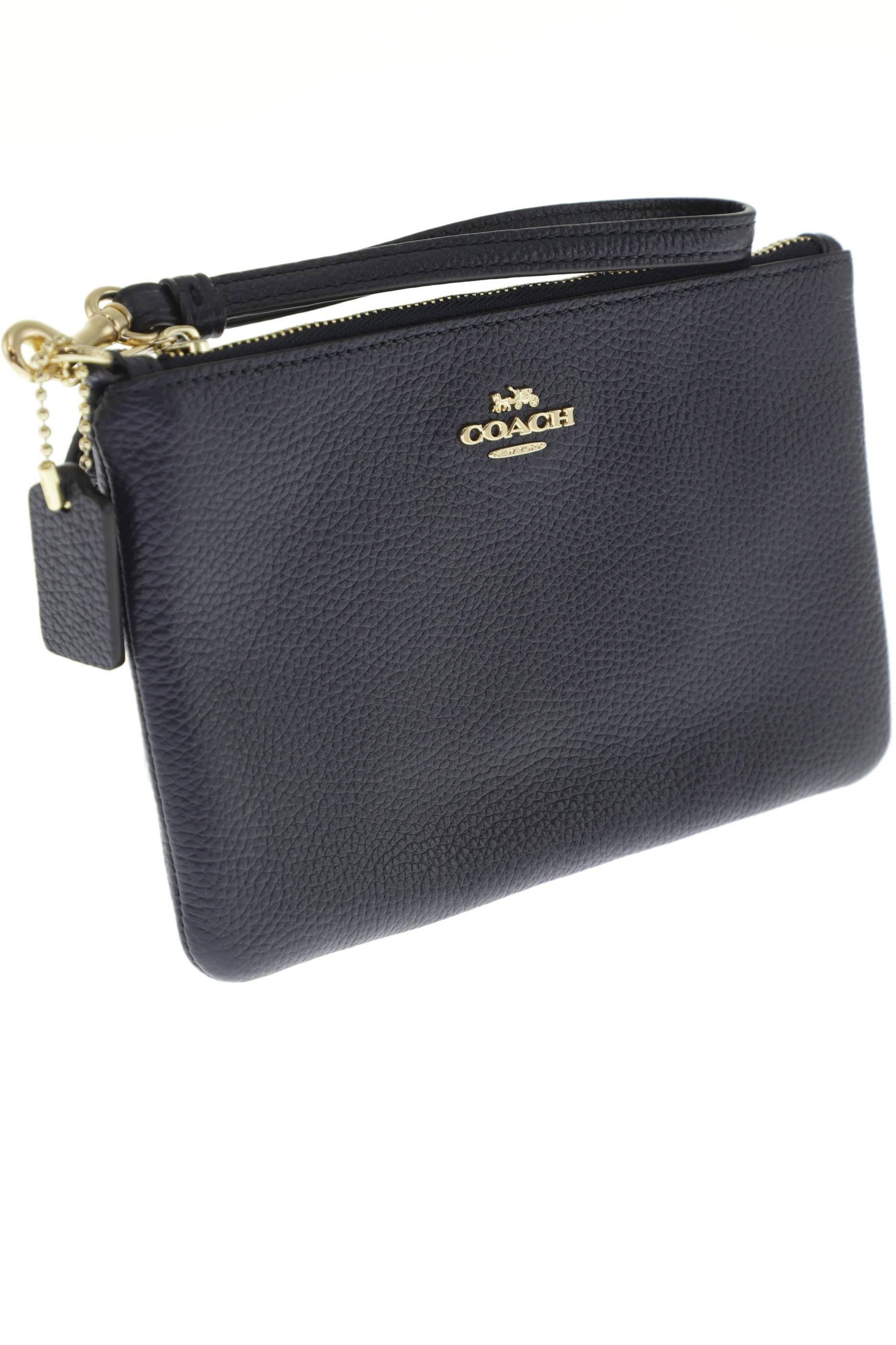

Coach Damen Portemonnaie, marineblau, Gr.