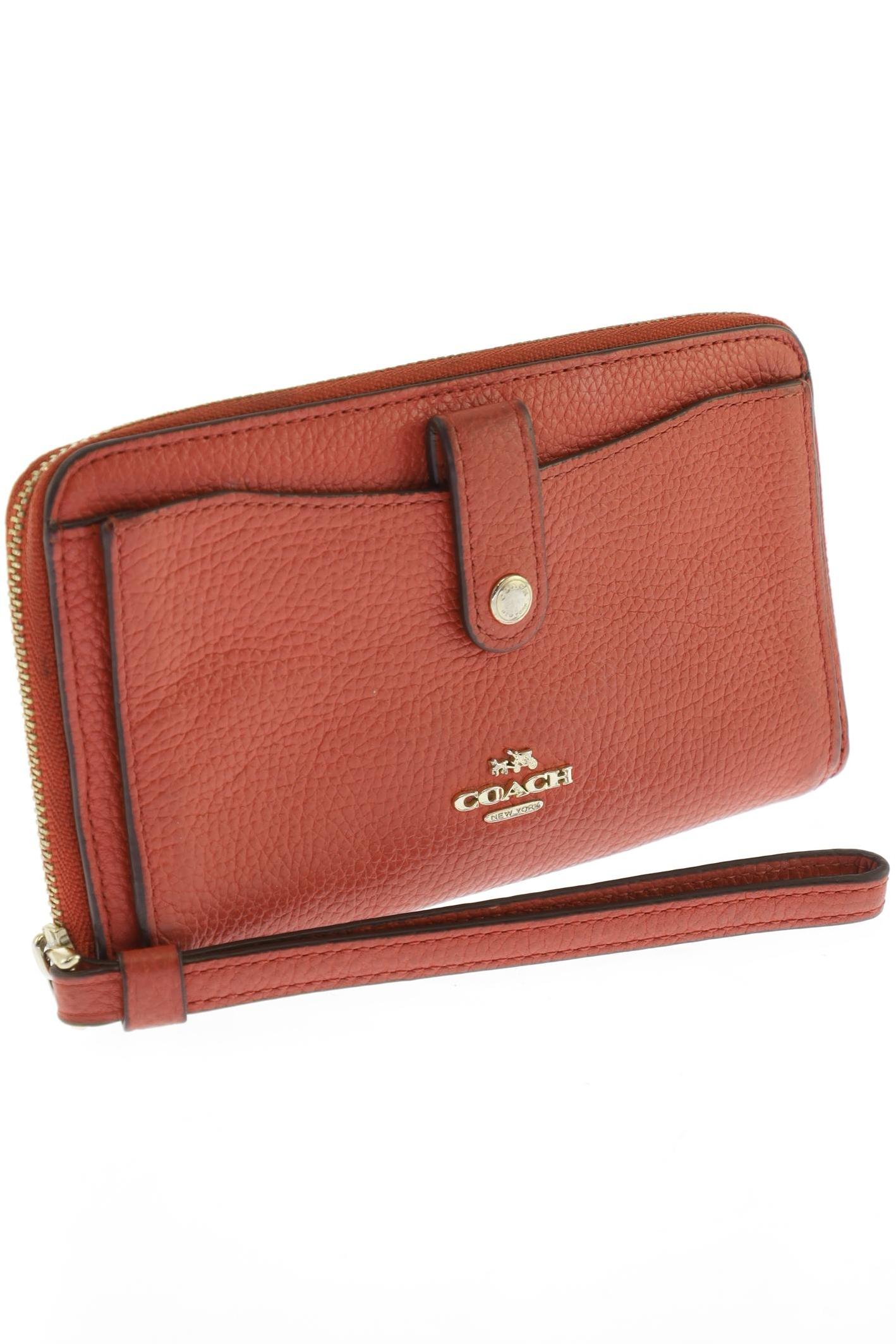 

Coach Damen Portemonnaie, orange, Gr.