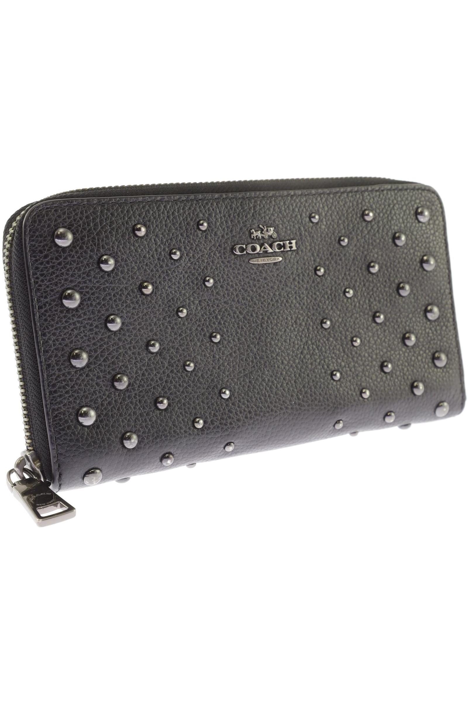 

Coach Damen Portemonnaie, schwarz, Gr.