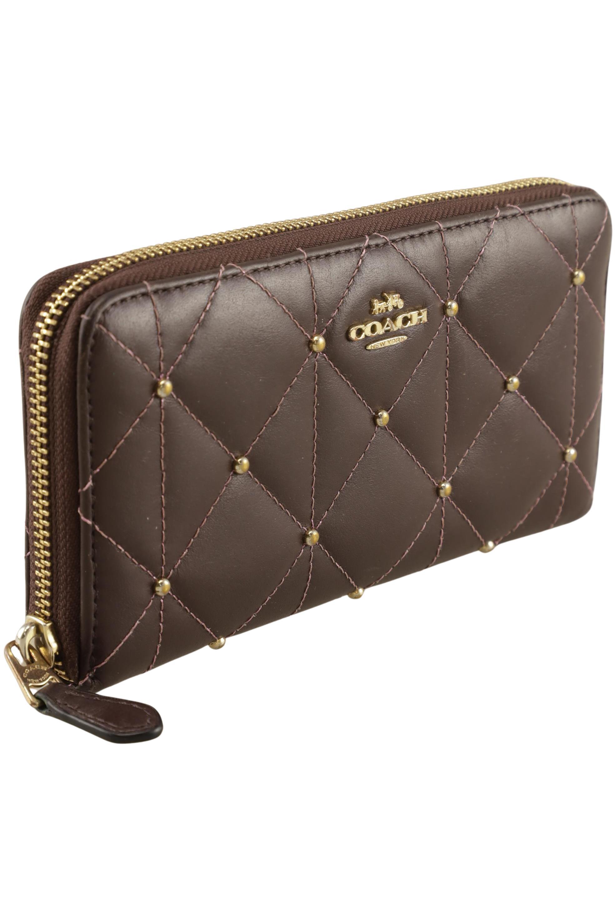 

Coach Damen Portemonnaie, bordeaux, Gr.