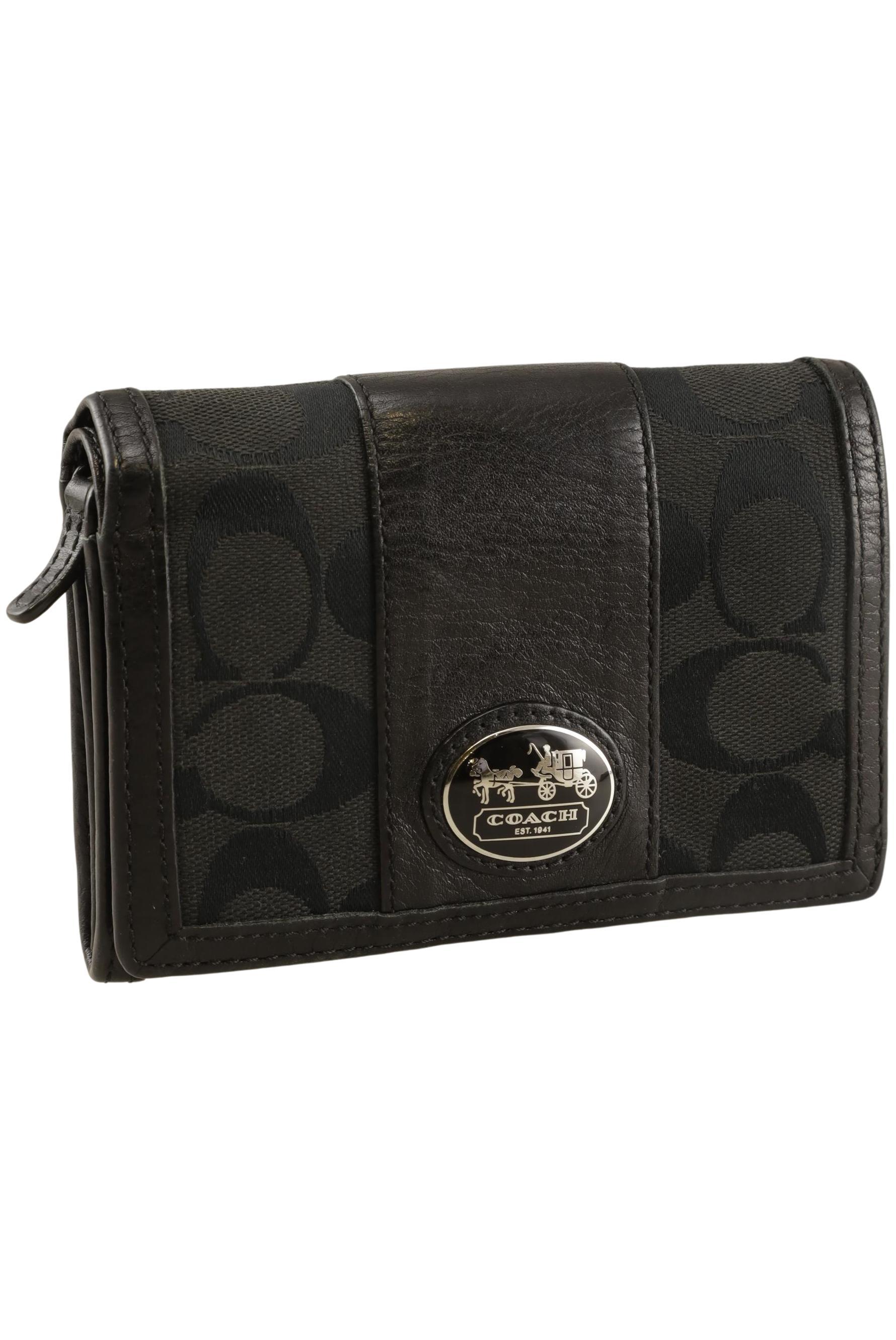 

Coach Damen Portemonnaie, schwarz, Gr.