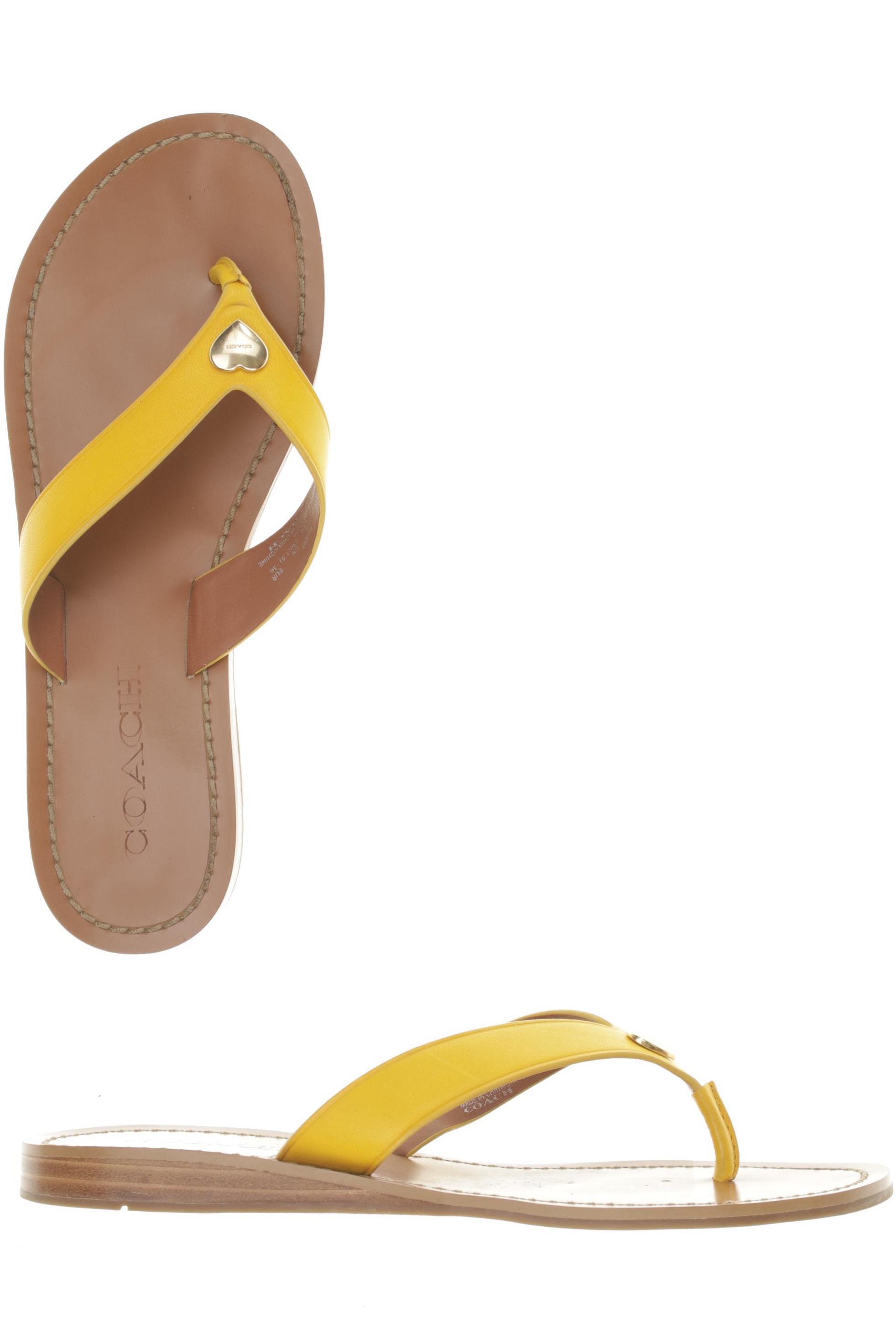 

Coach Damen Sandale, gelb, Gr. 5.5