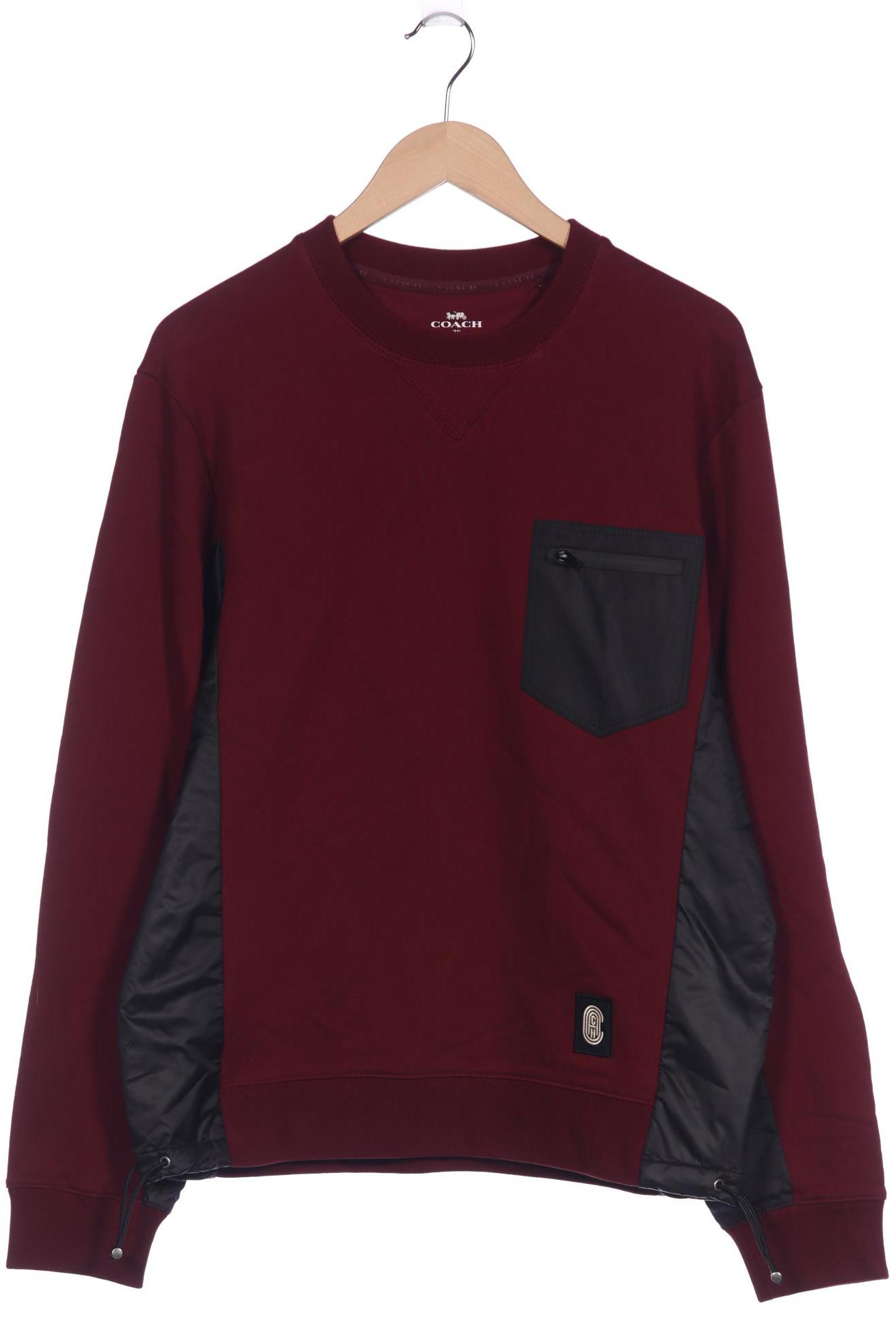 

Coach Herren Sweatshirt, bordeaux, Gr. 48