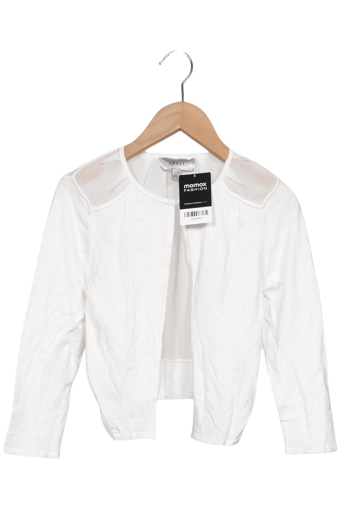 

Coast Damen Strickjacke, weiß, Gr. 34