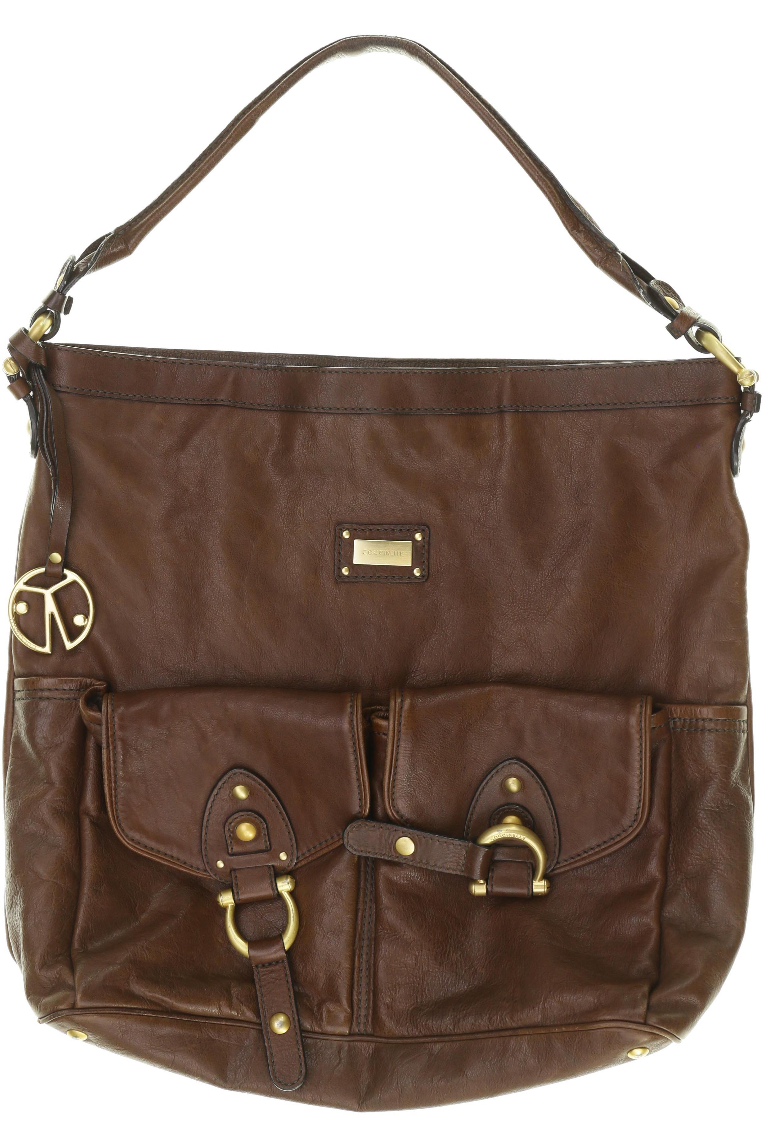 

Coccinelle Damen Handtasche, braun, Gr.