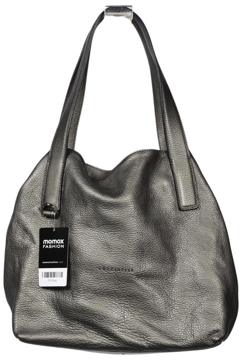 

Coccinelle Damen Handtasche, silber, Gr.