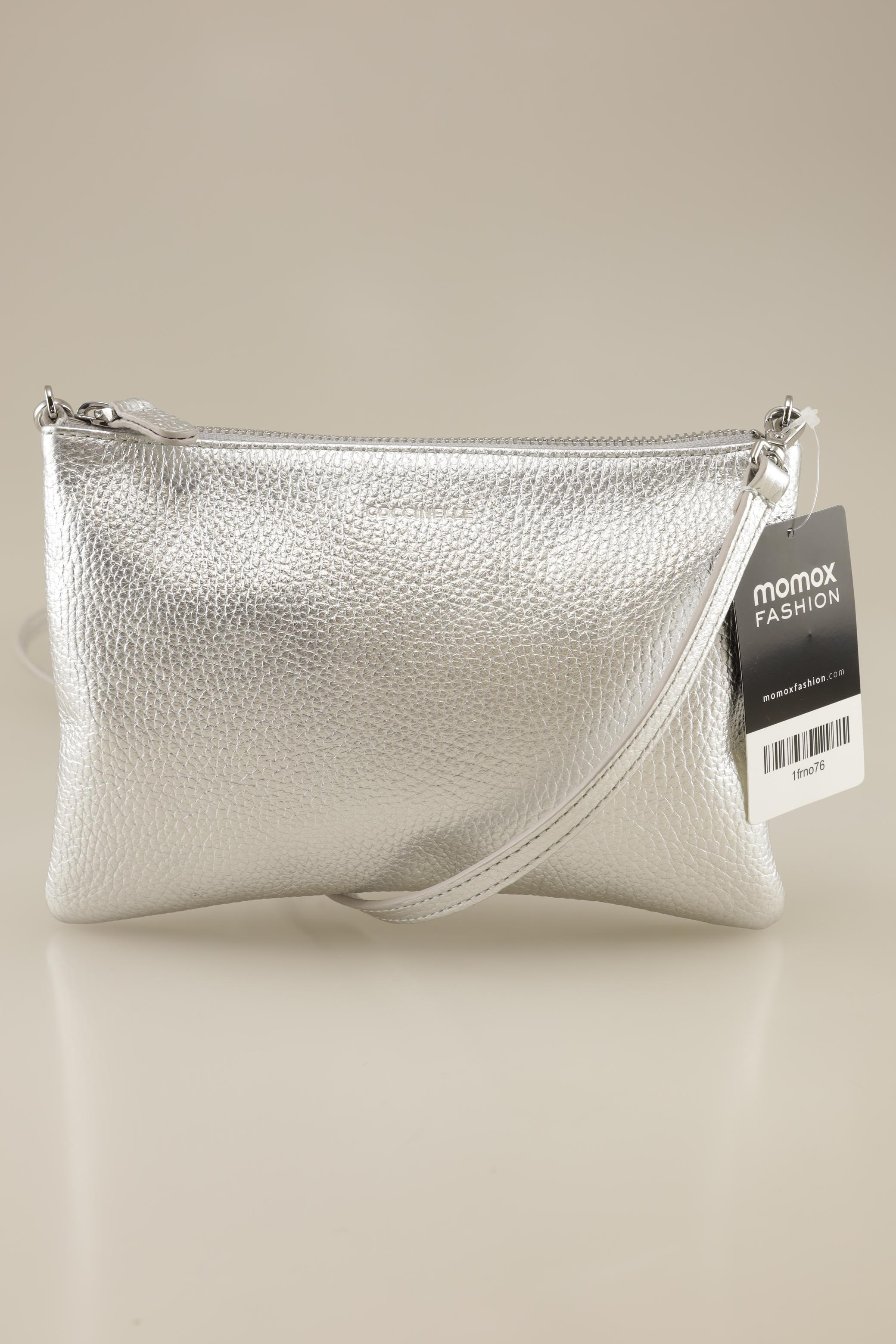 

Coccinelle Damen Handtasche, silber, Gr.