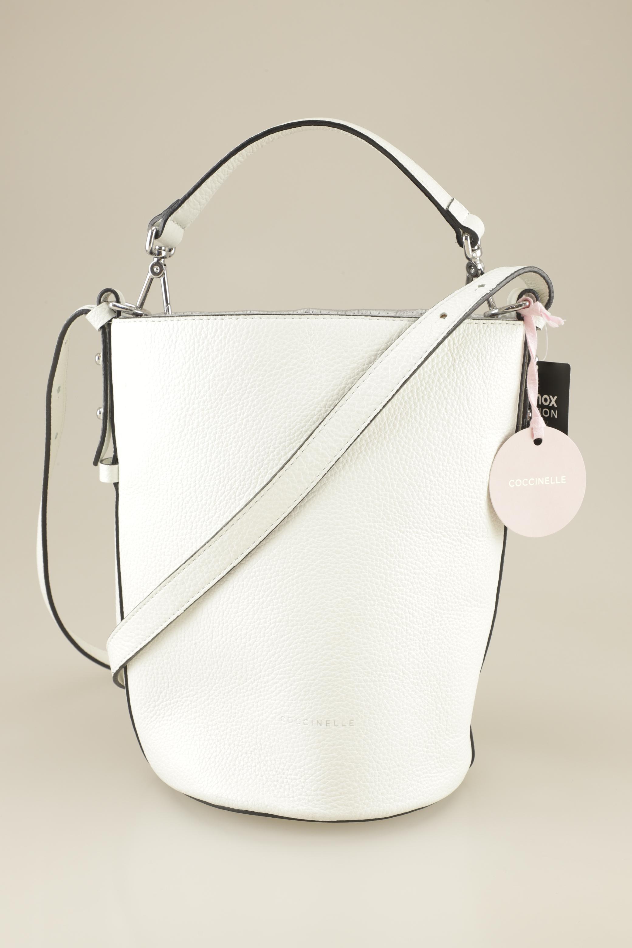 

Coccinelle Damen Handtasche, weiß, Gr.