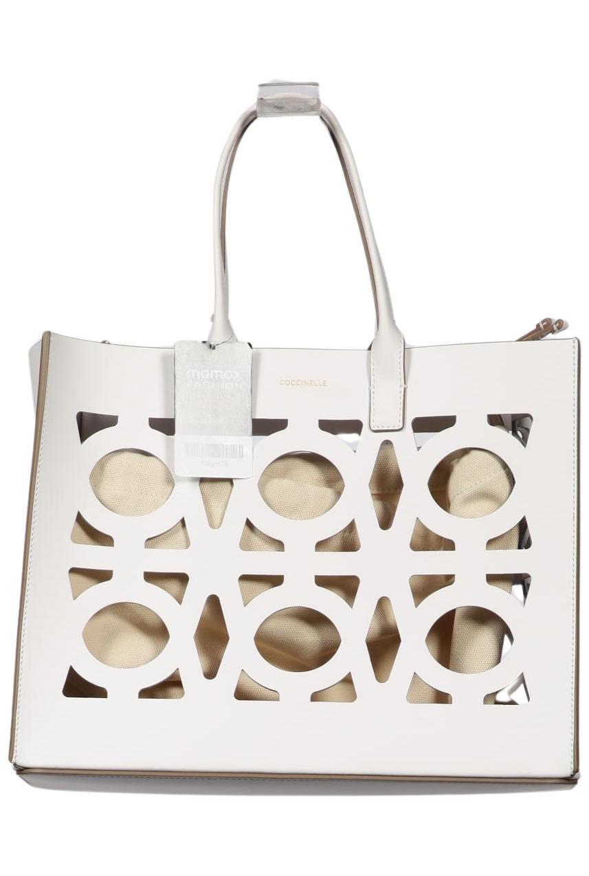 

Coccinelle Damen Handtasche, weiß, Gr.