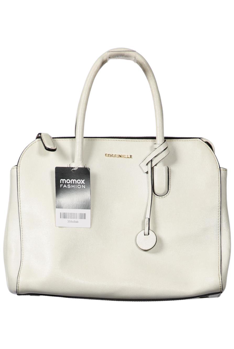 

Coccinelle Damen Handtasche, cremeweiß, Gr.