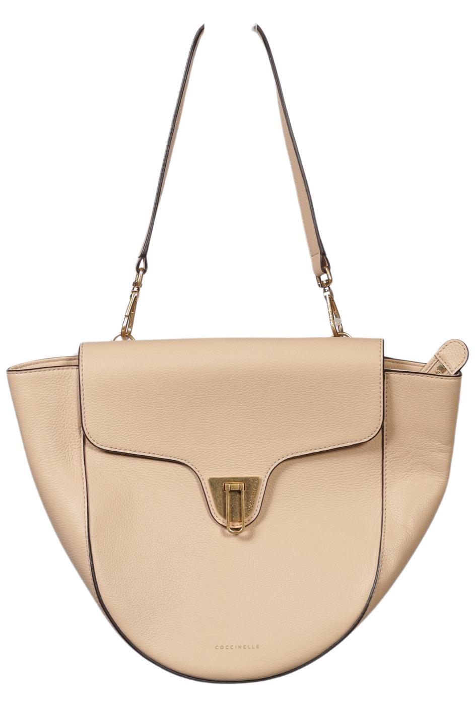 

Coccinelle Damen Handtasche, beige, Gr.