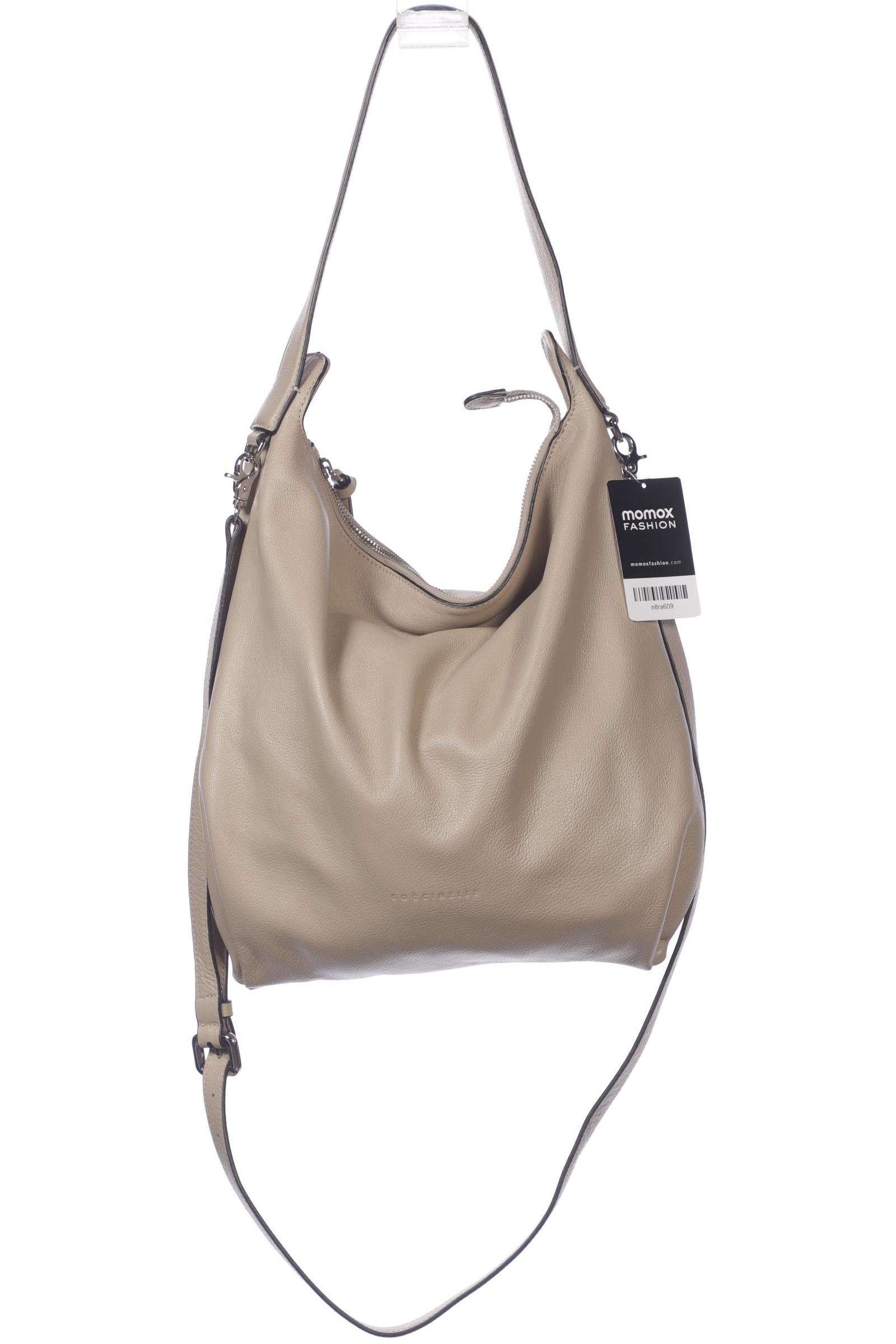

Coccinelle Damen Handtasche, beige, Gr.