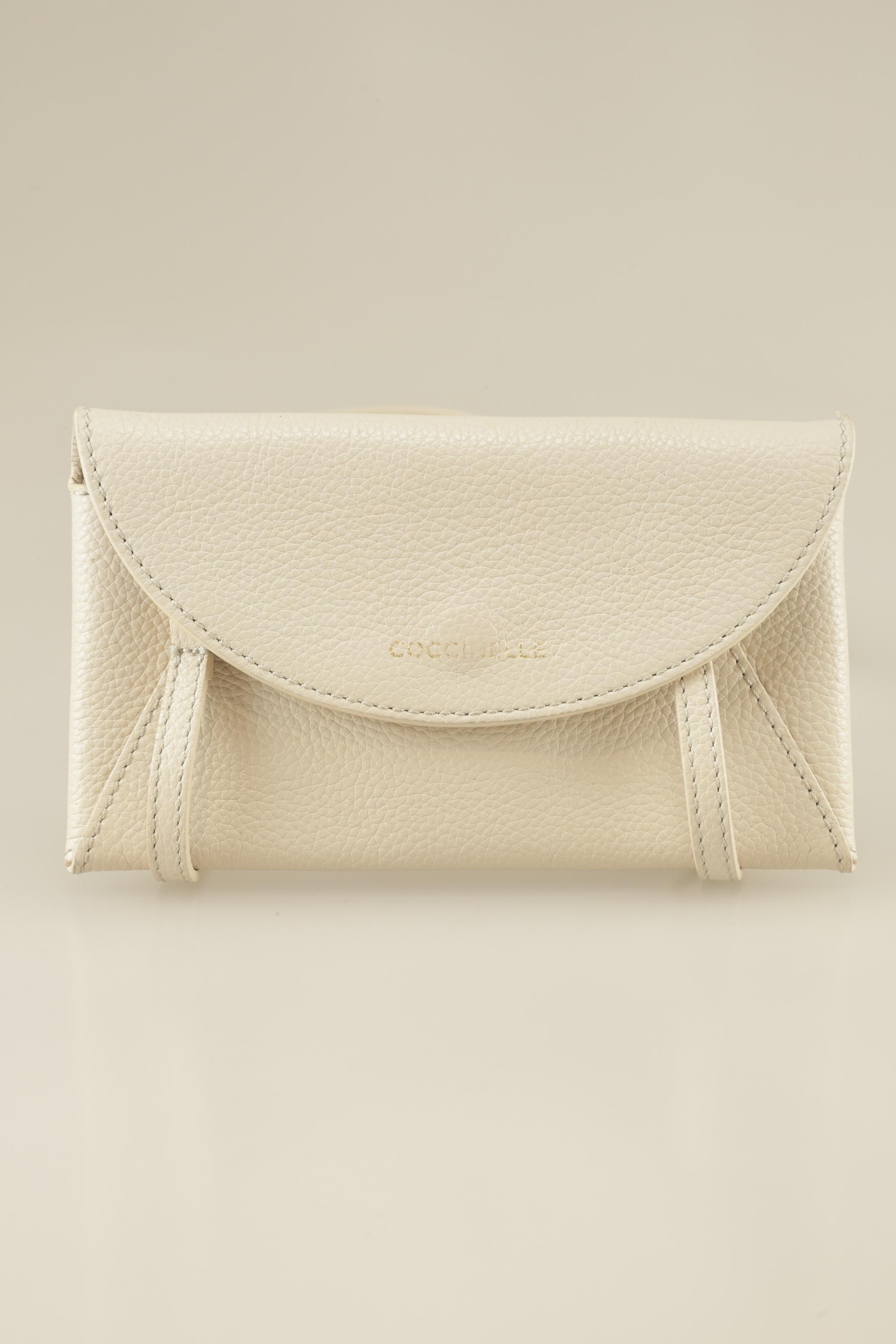 

Coccinelle Damen Handtasche, cremeweiß, Gr.