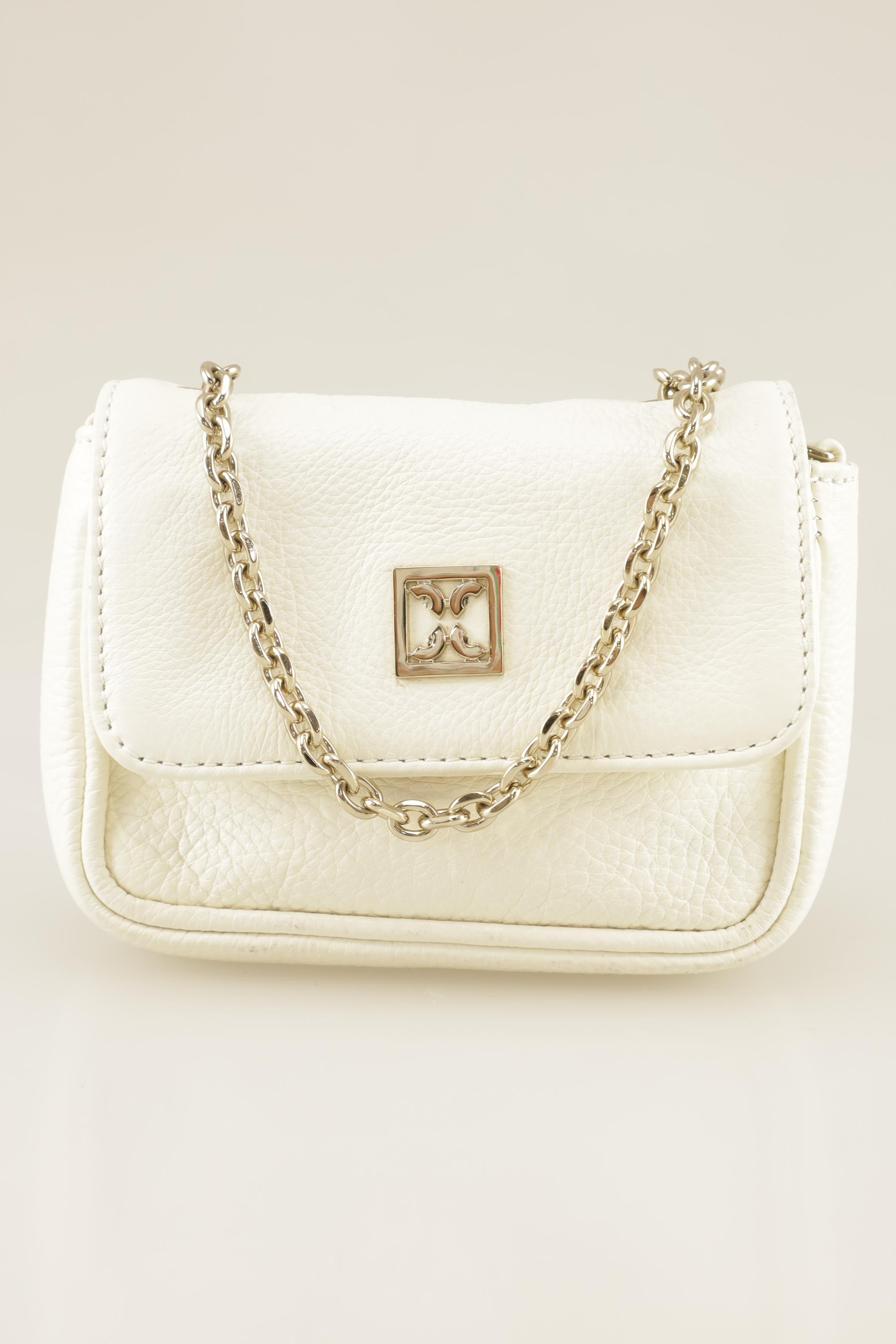 

Coccinelle Damen Handtasche, cremeweiß, Gr.