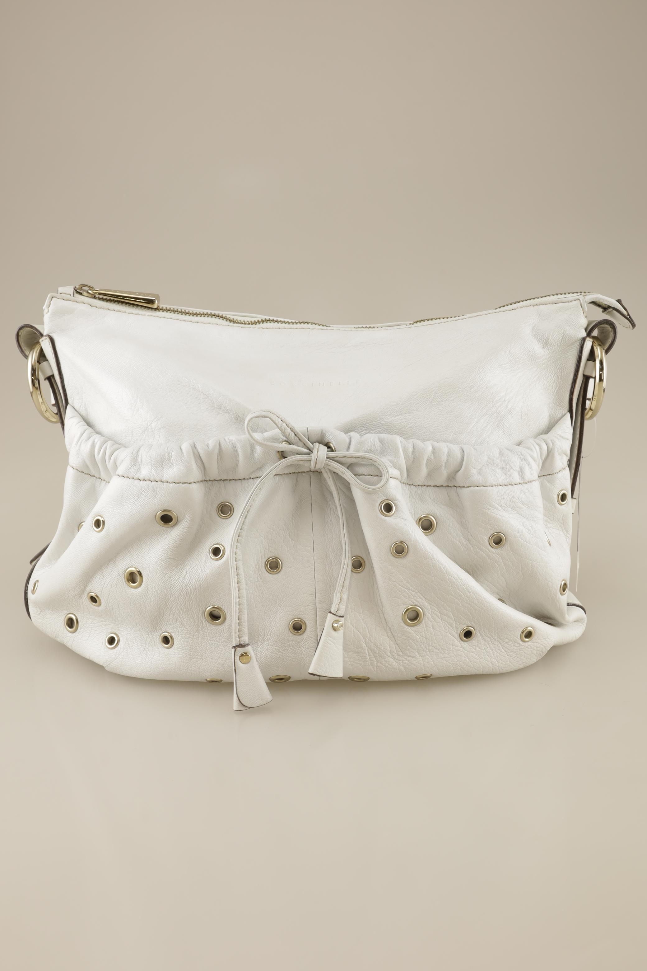 

Coccinelle Damen Handtasche, weiß, Gr.