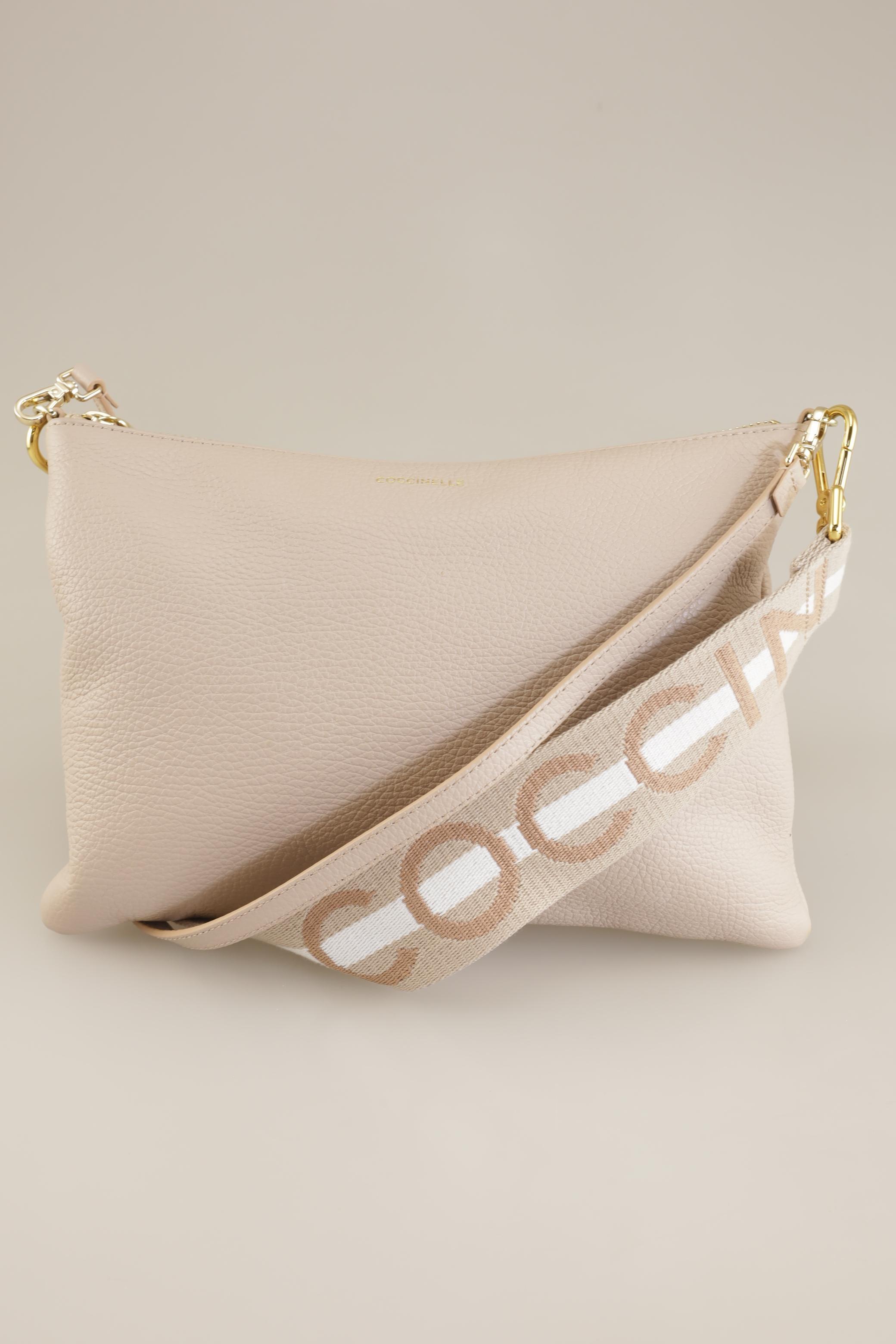 

Coccinelle Damen Handtasche, beige, Gr.