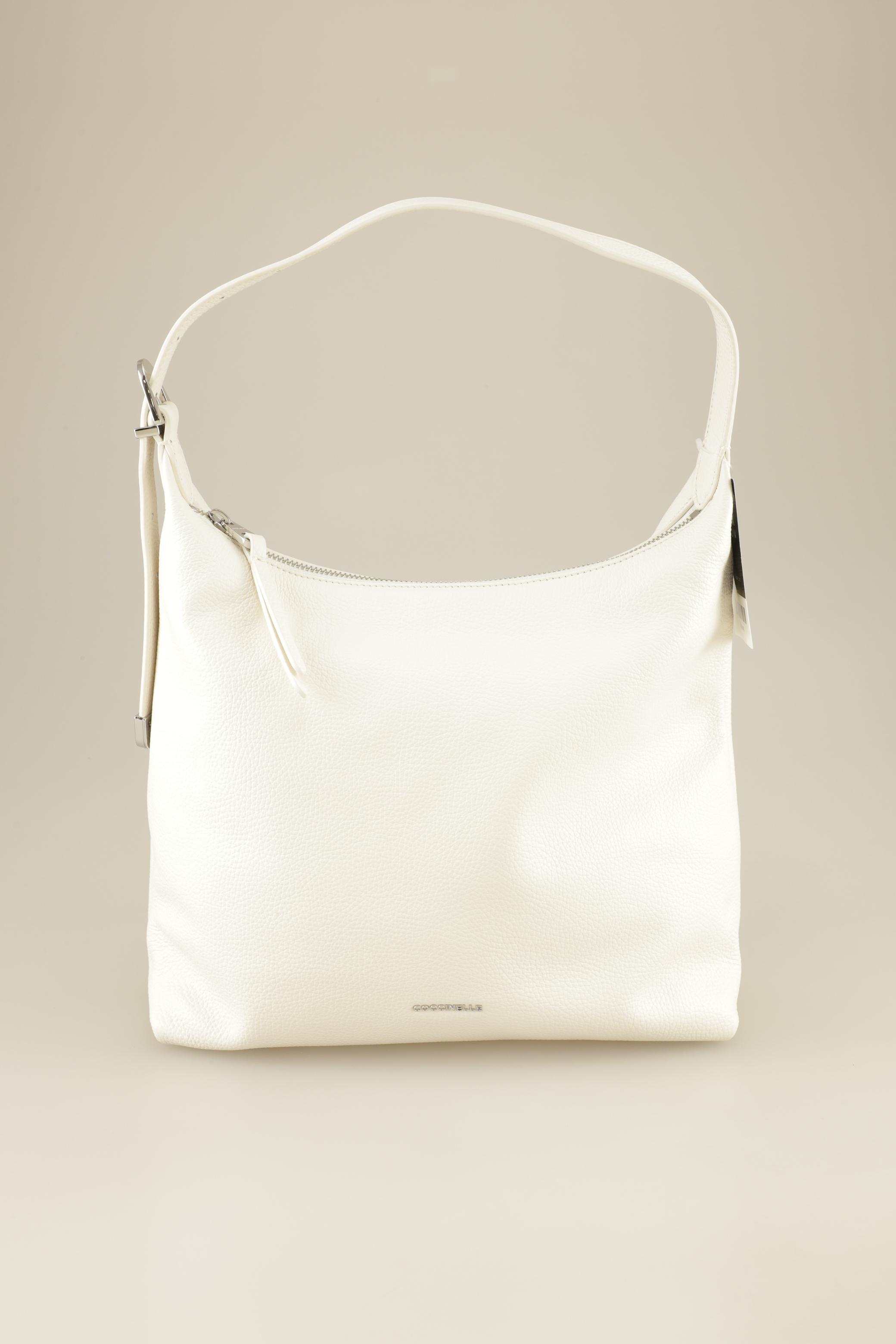 

Coccinelle Damen Handtasche, weiß, Gr.