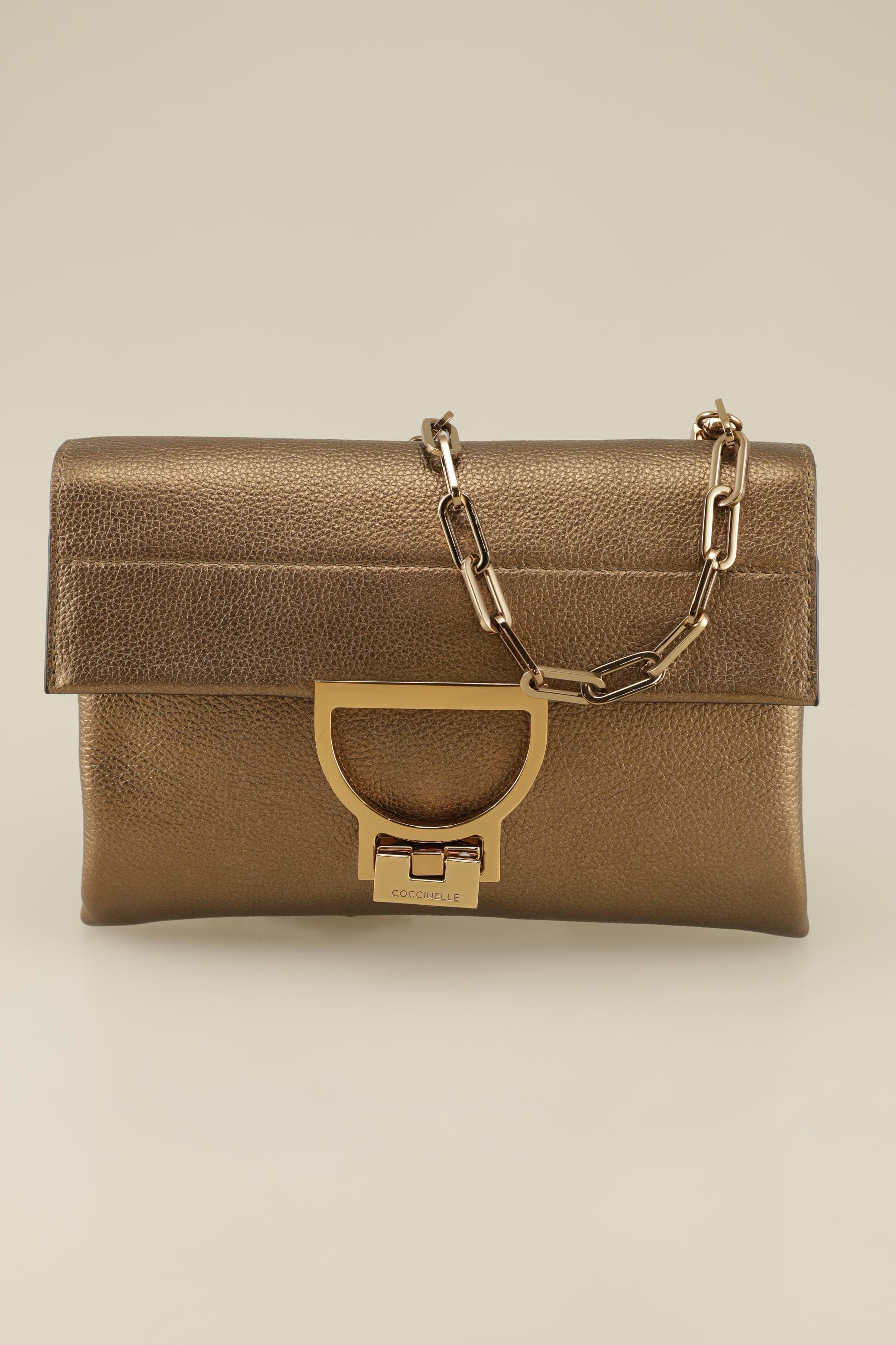 

Coccinelle Damen Handtasche, gold, Gr.