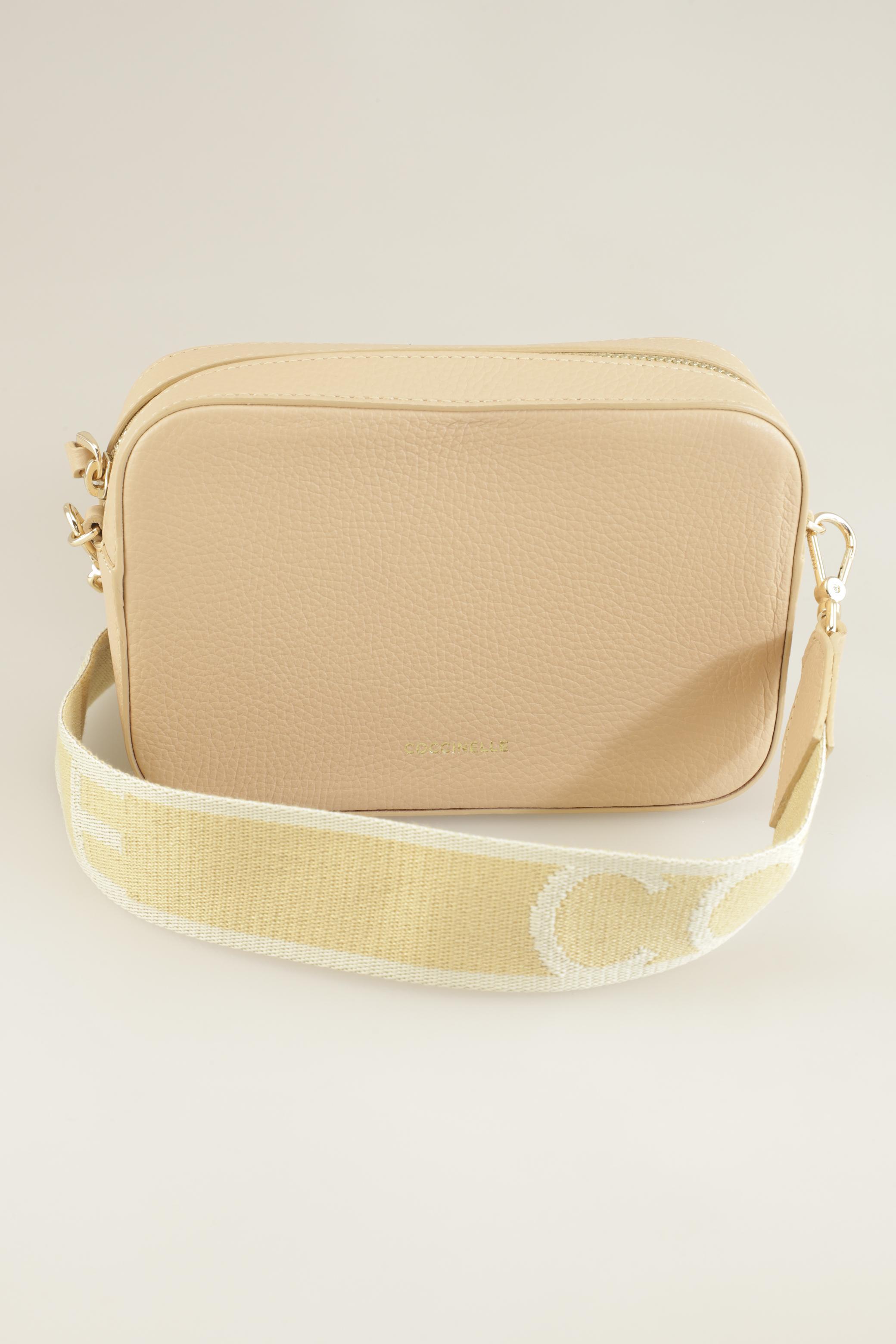 

Coccinelle Damen Handtasche, beige, Gr.