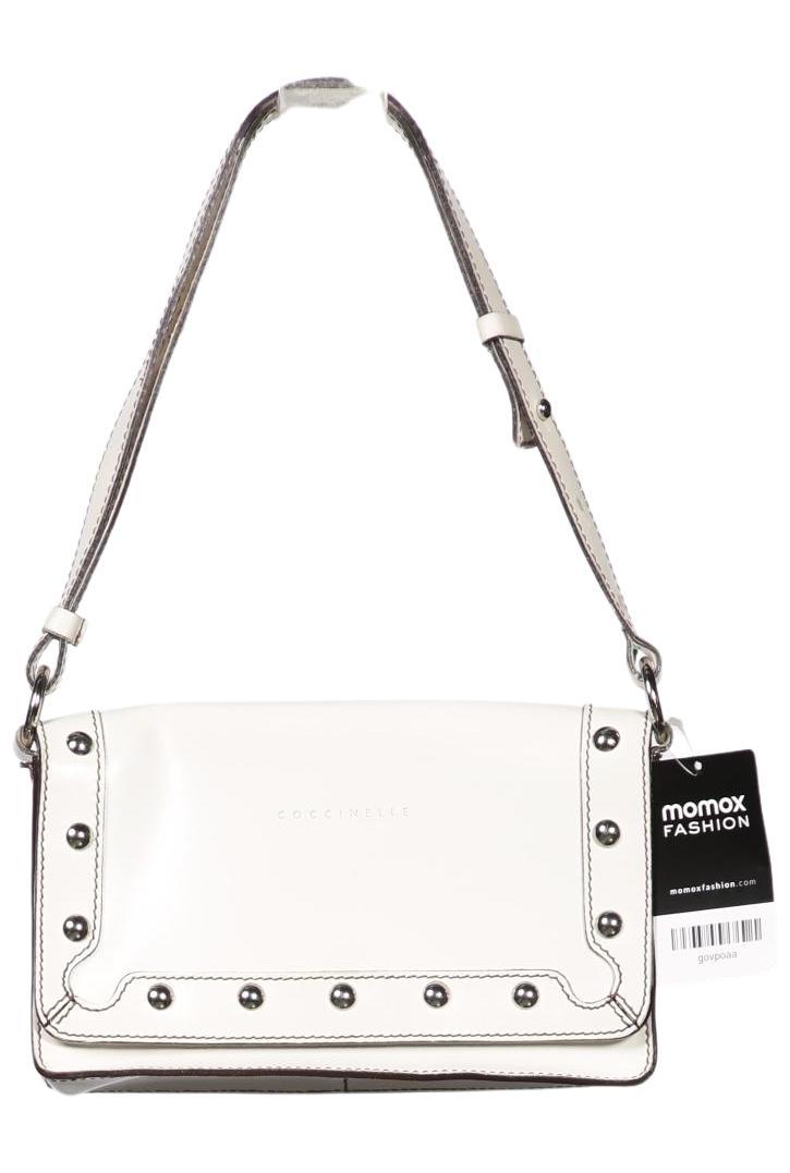 

Coccinelle Damen Handtasche, cremeweiß, Gr.