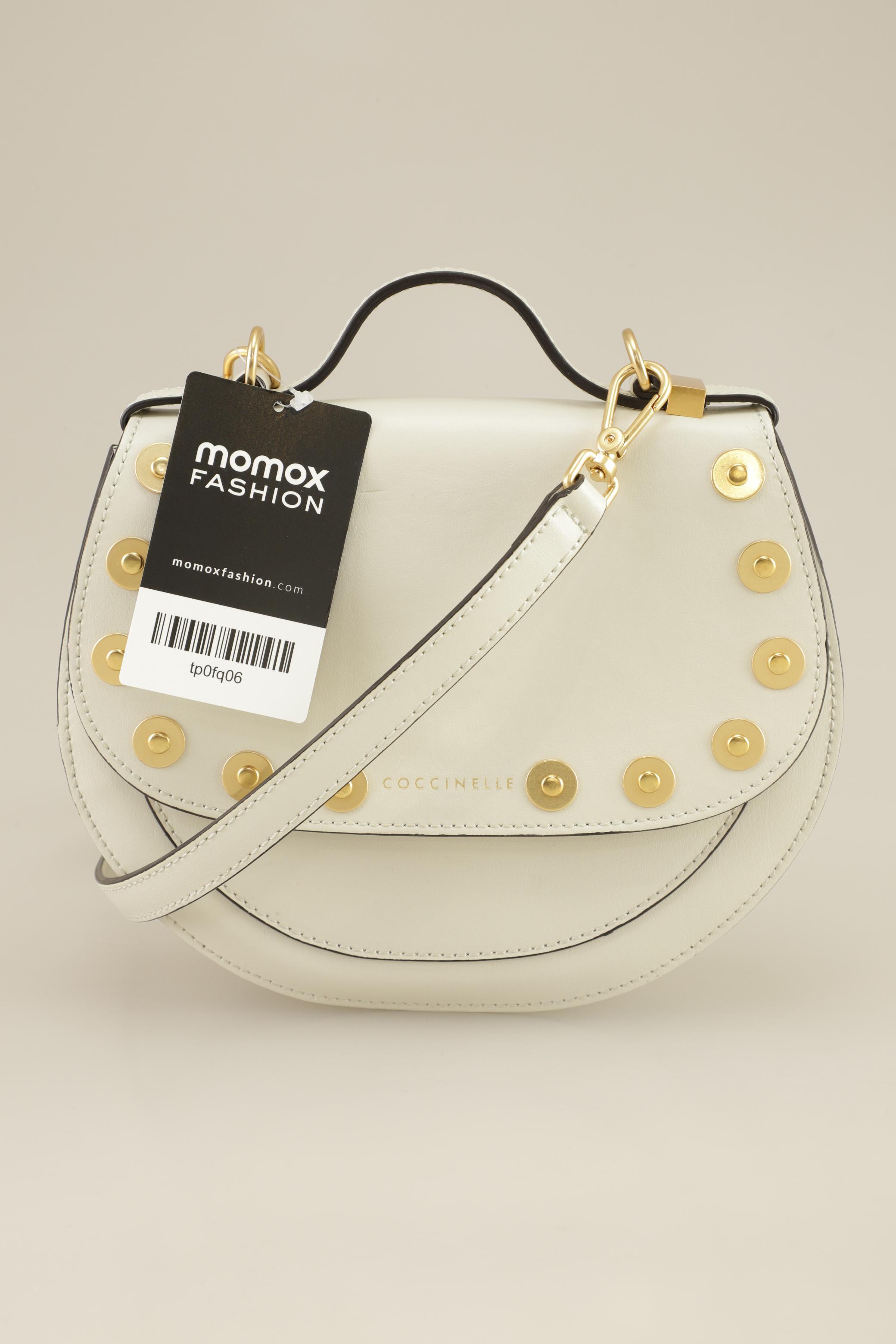 

Coccinelle Damen Handtasche, cremeweiß, Gr.