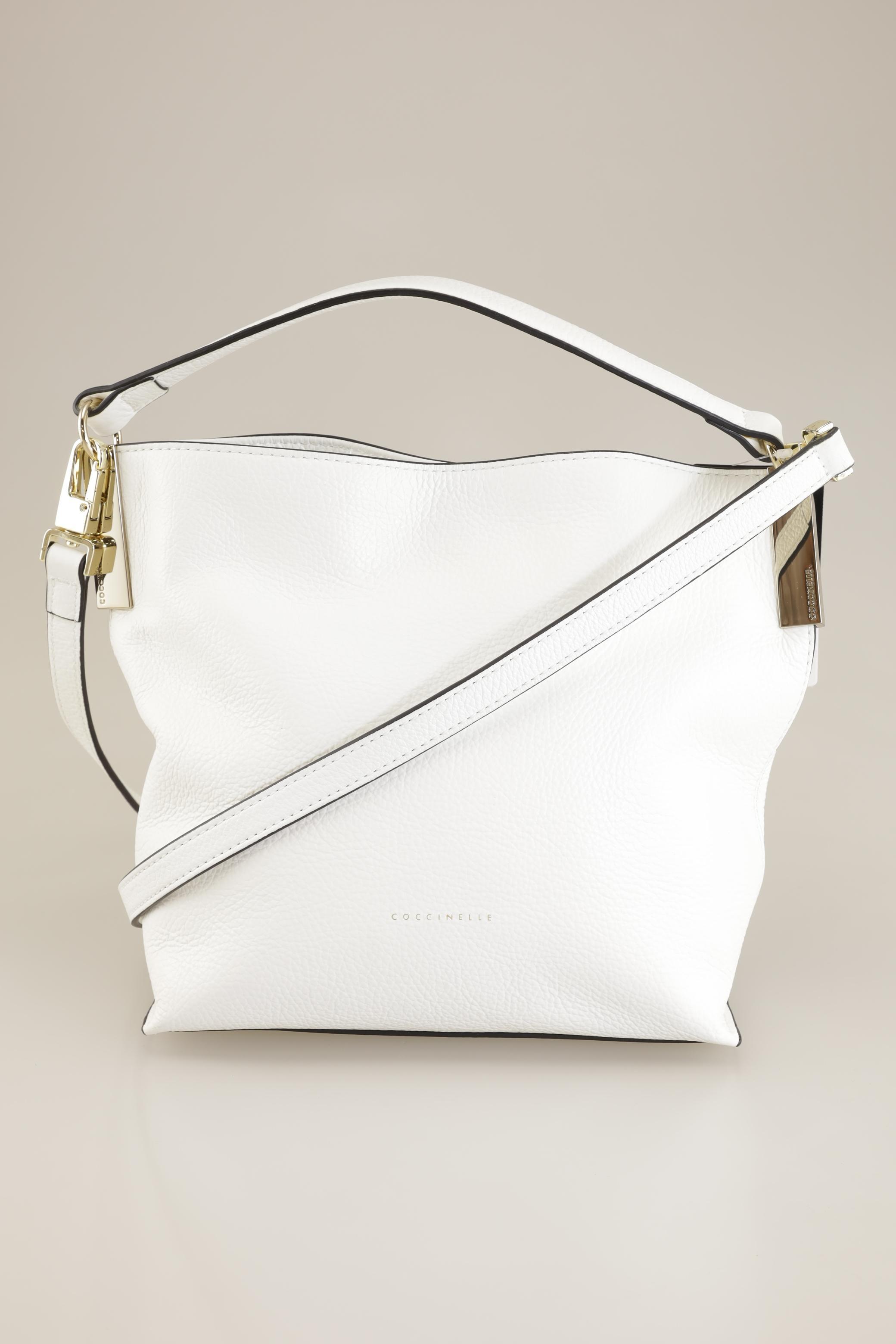 

Coccinelle Damen Handtasche, weiß, Gr.