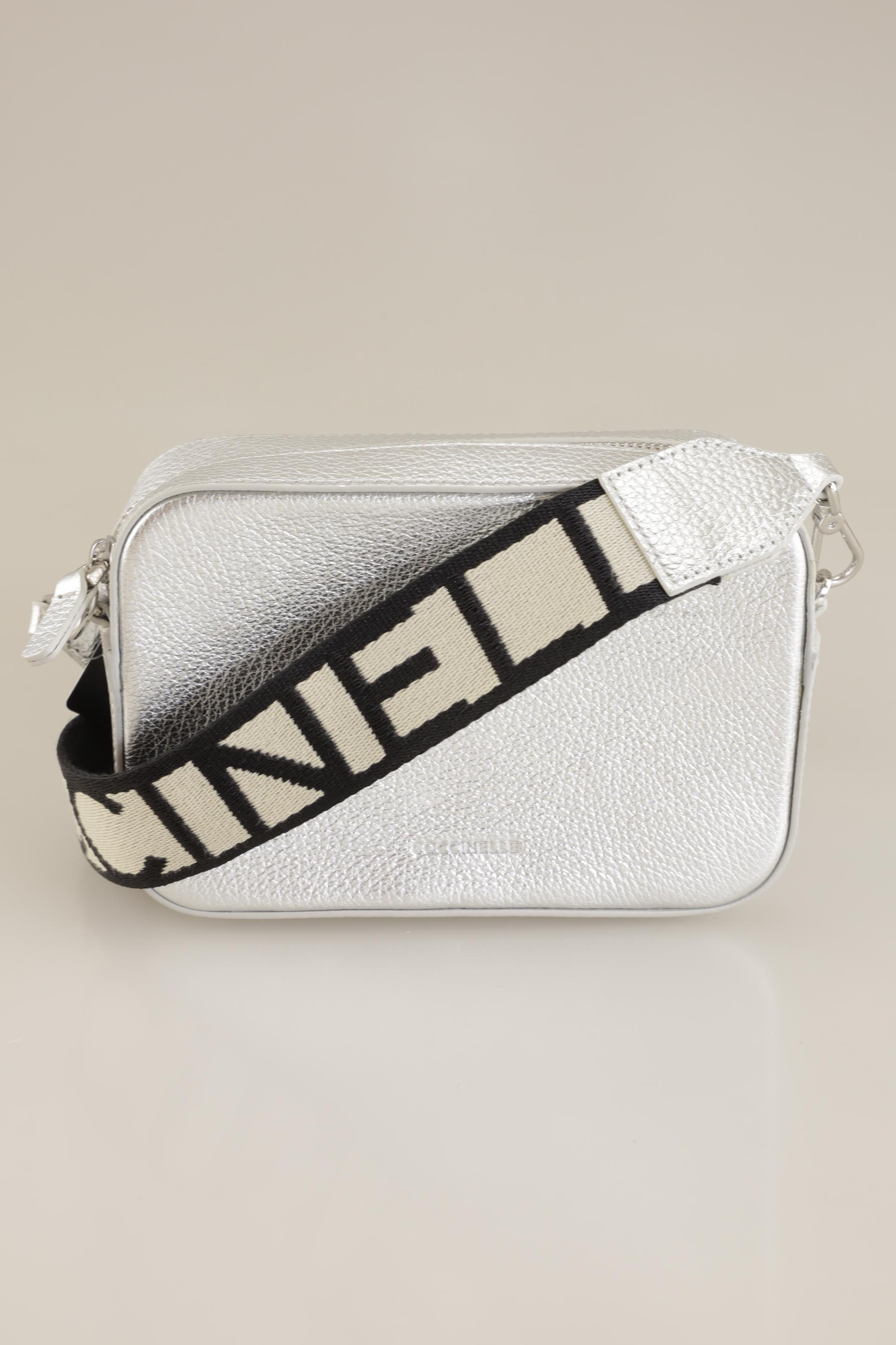 

Coccinelle Damen Handtasche, silber, Gr.