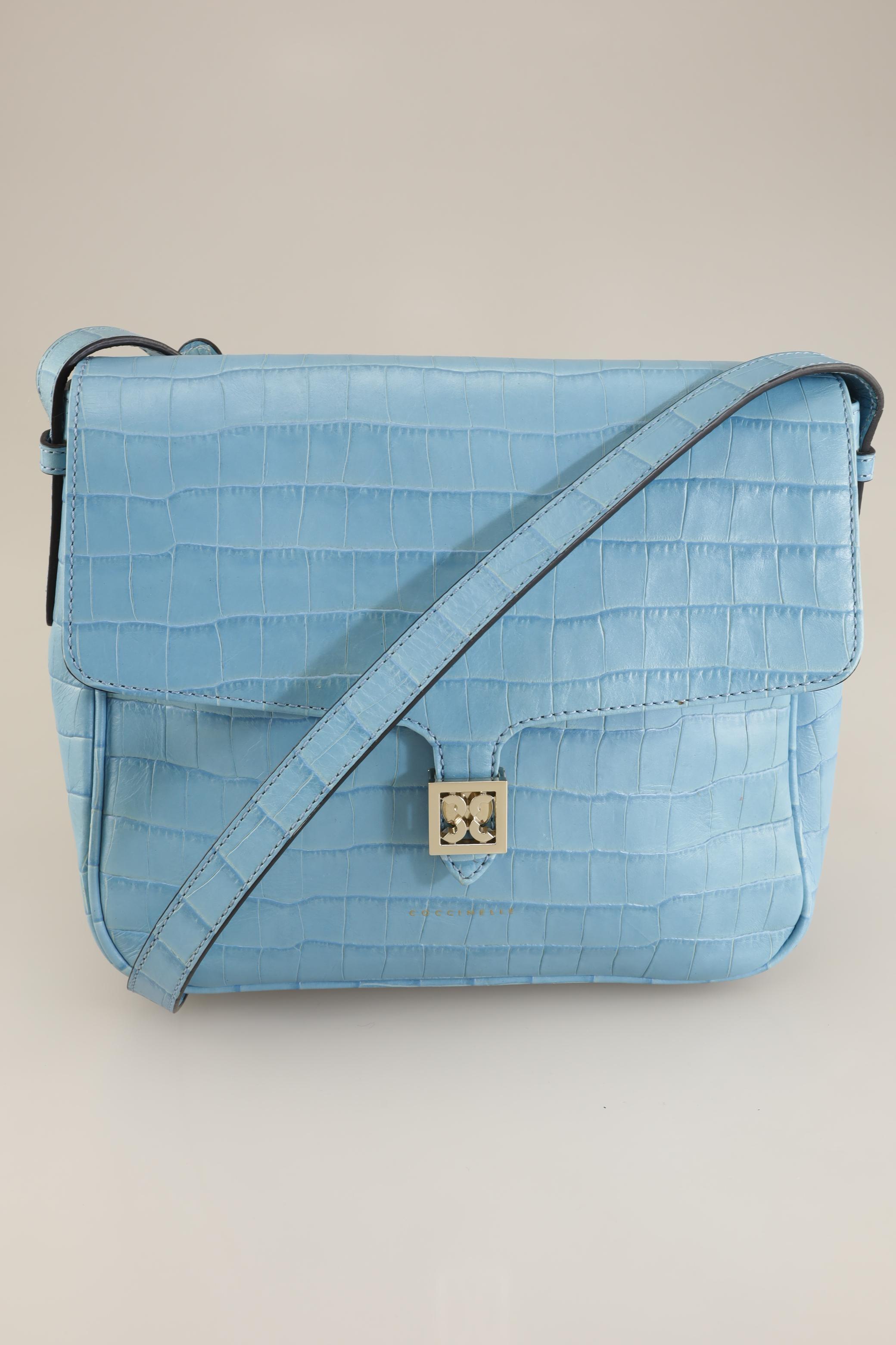

Coccinelle Damen Handtasche, hellblau, Gr.