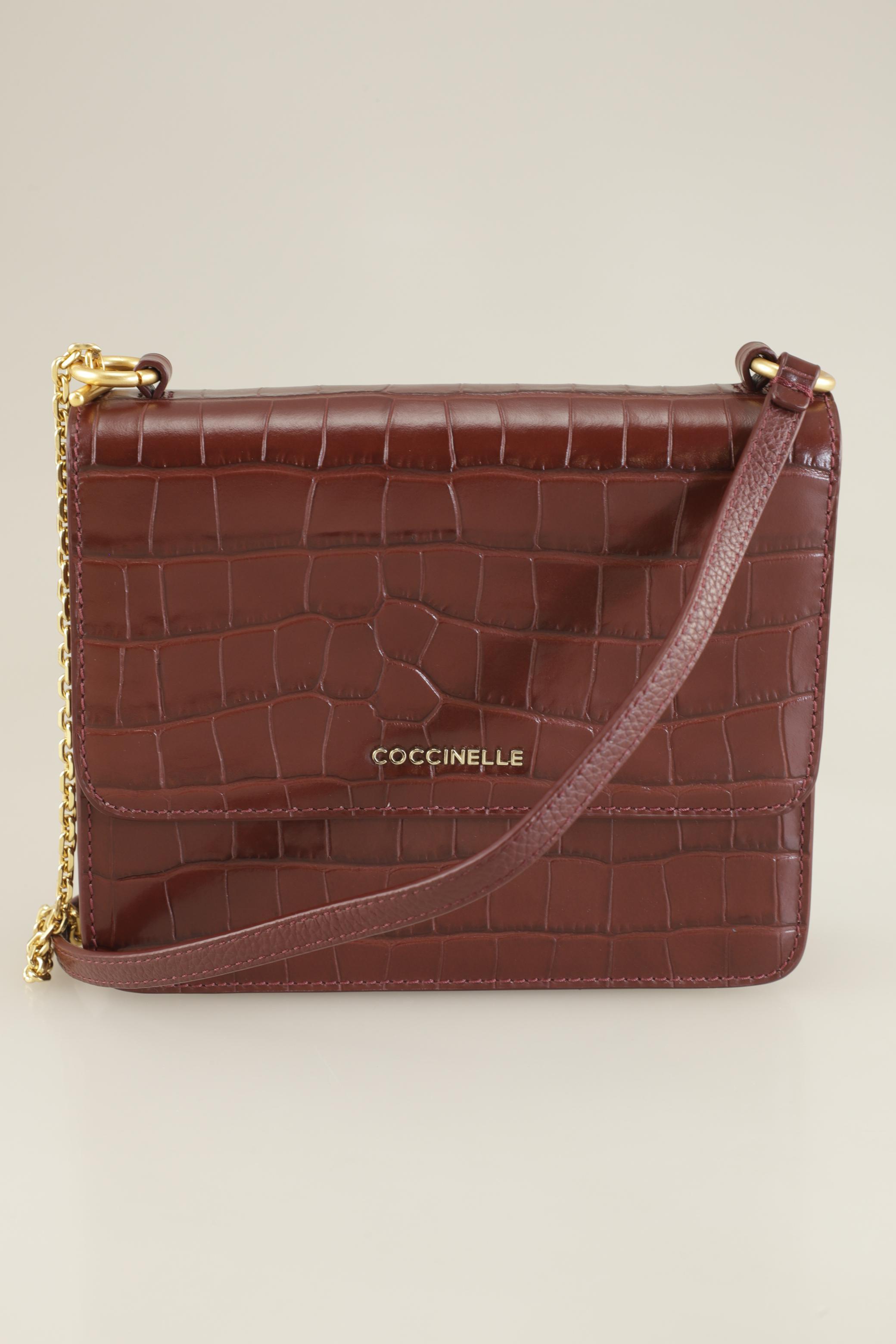 

Coccinelle Damen Handtasche, bordeaux, Gr.