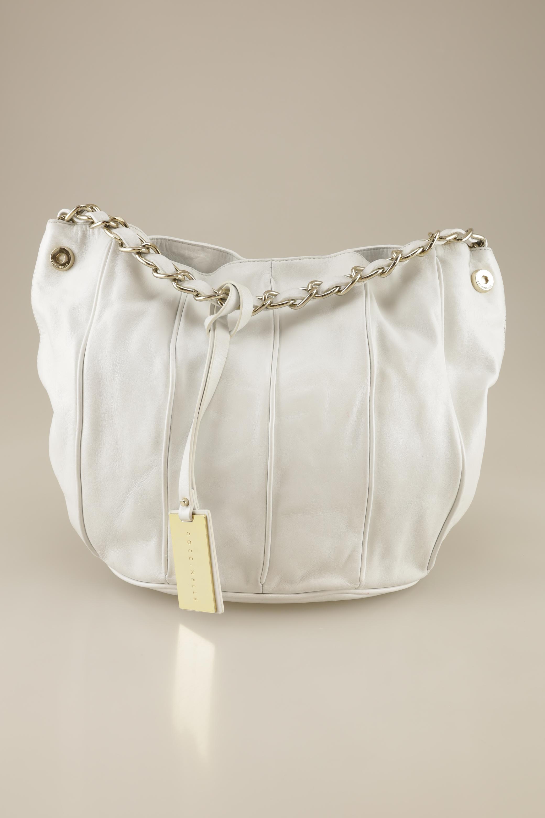 

Coccinelle Damen Handtasche, weiß, Gr.