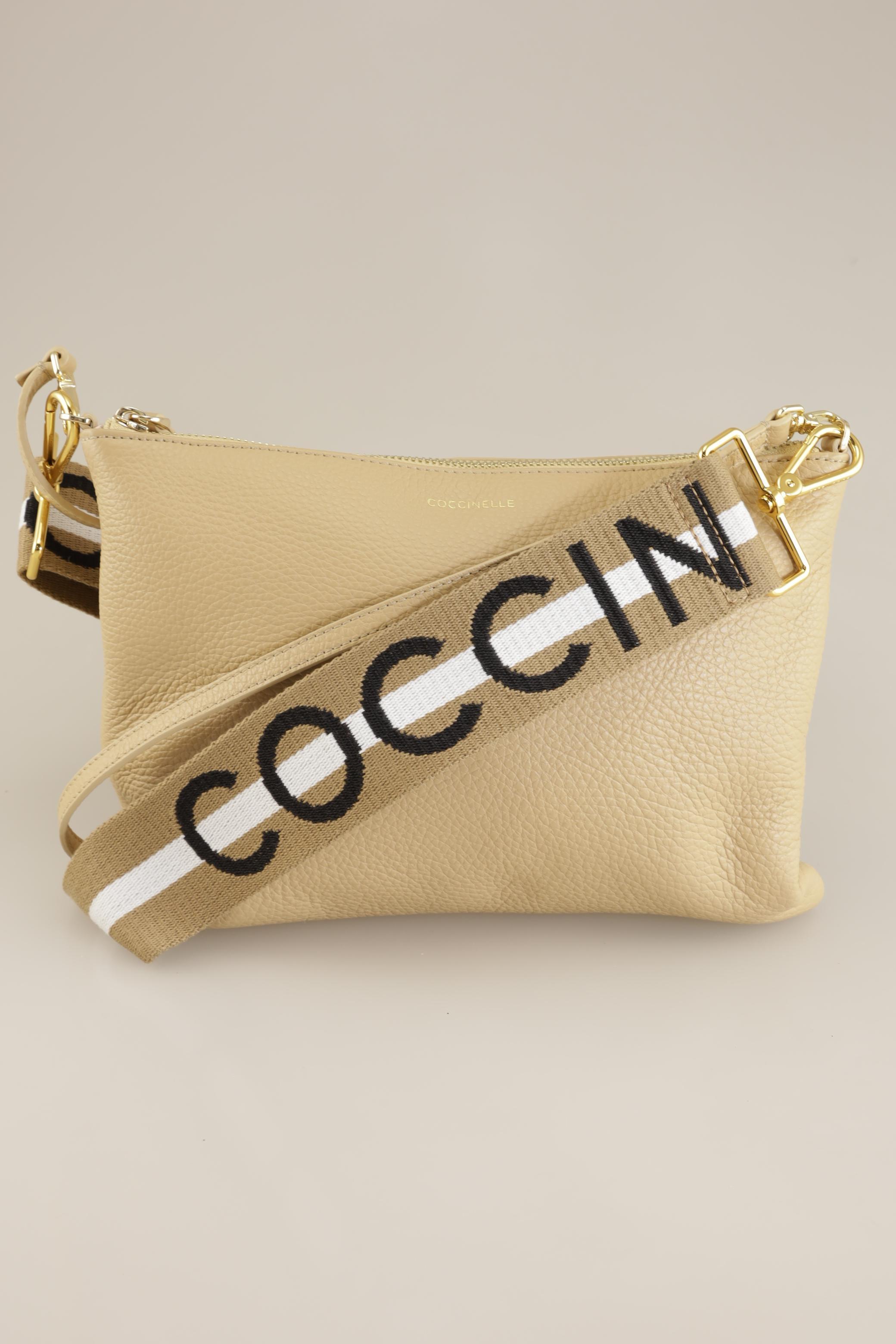 

Coccinelle Damen Handtasche, beige, Gr.