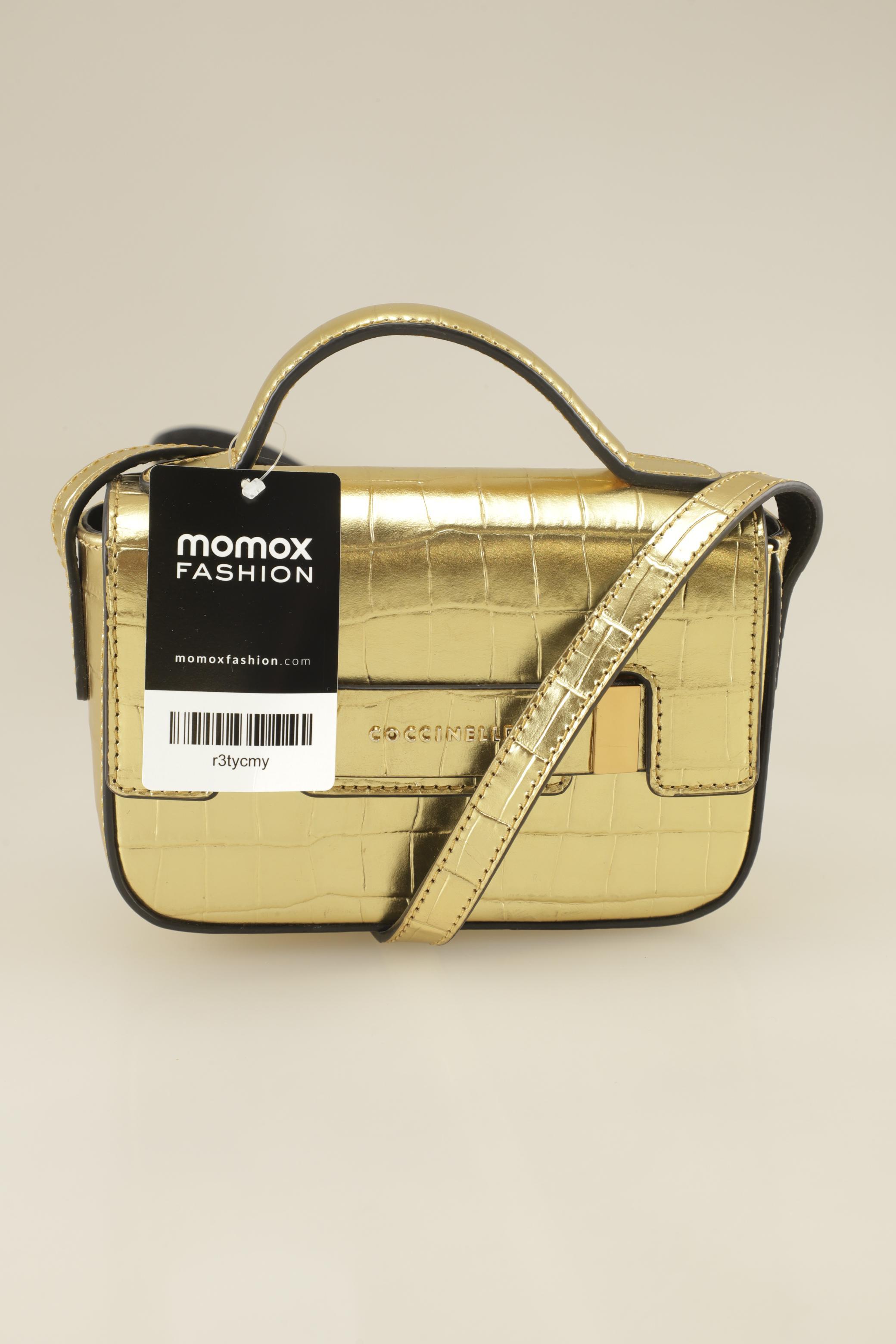 

Coccinelle Damen Handtasche, gold, Gr.