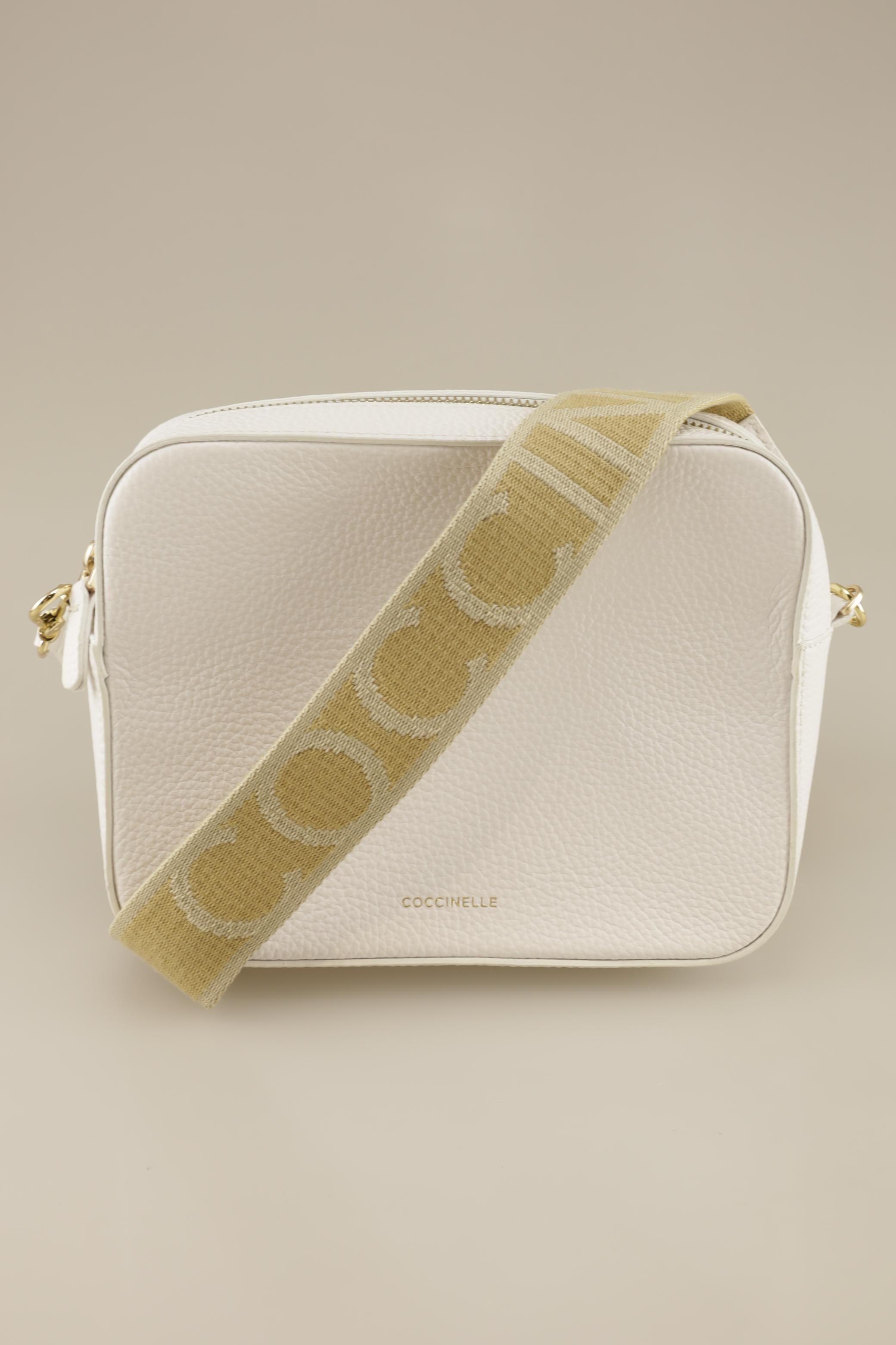 

Coccinelle Damen Handtasche, weiß, Gr.