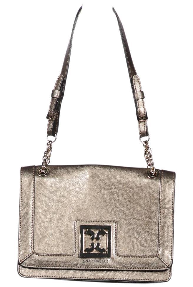 

Coccinelle Damen Handtasche, silber, Gr.