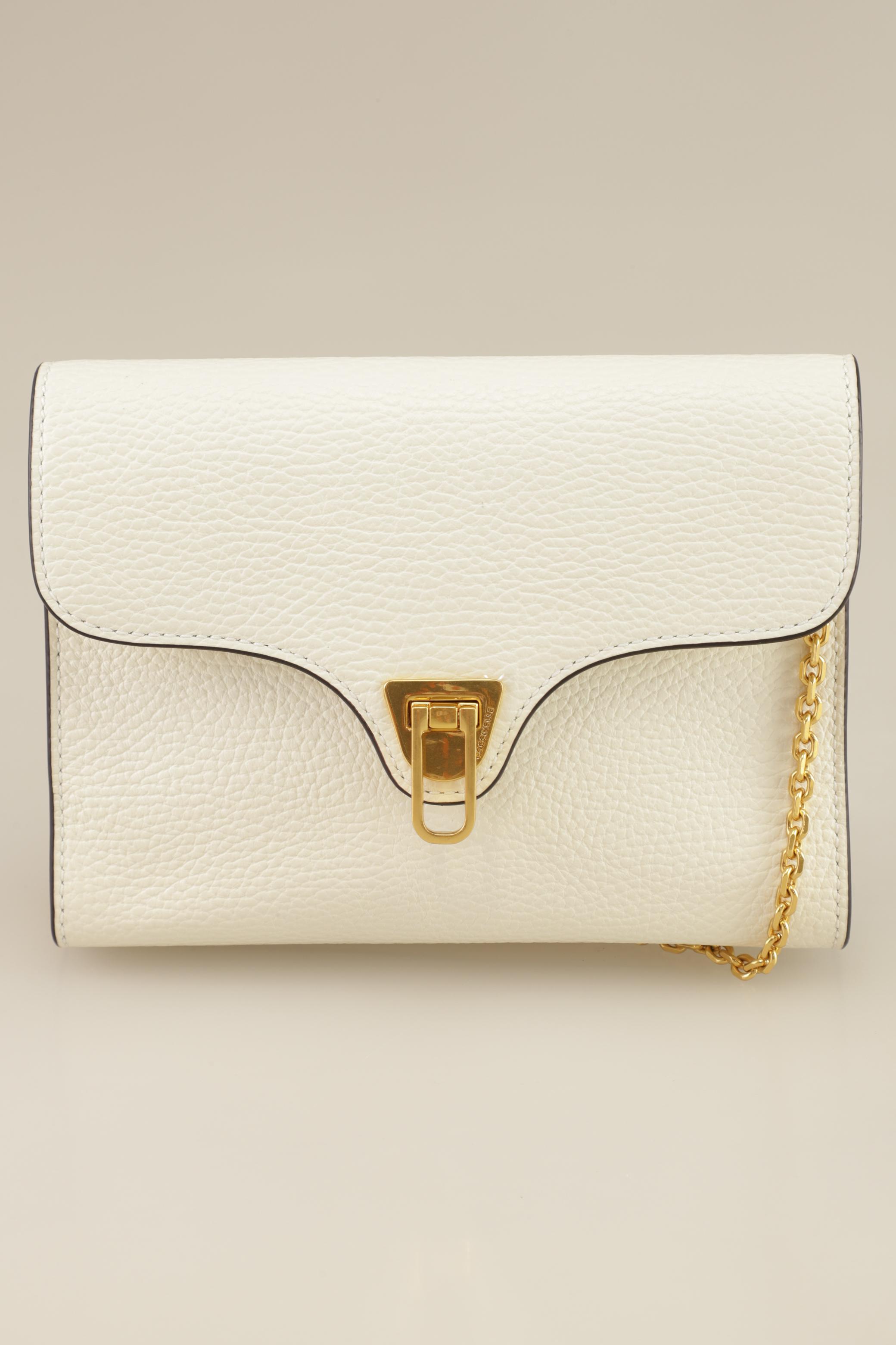 

Coccinelle Damen Handtasche, weiß, Gr.