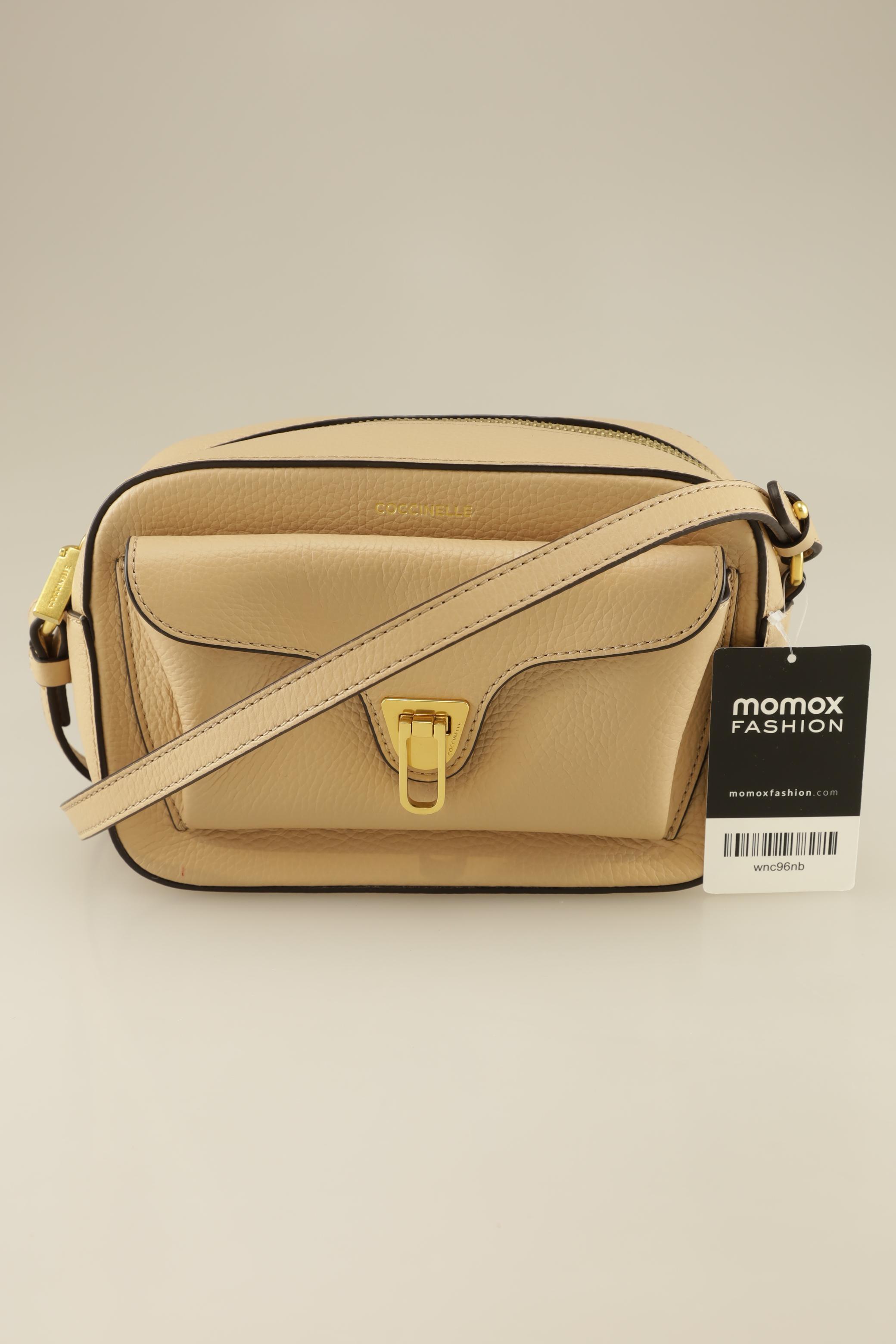 

Coccinelle Damen Handtasche, beige, Gr.