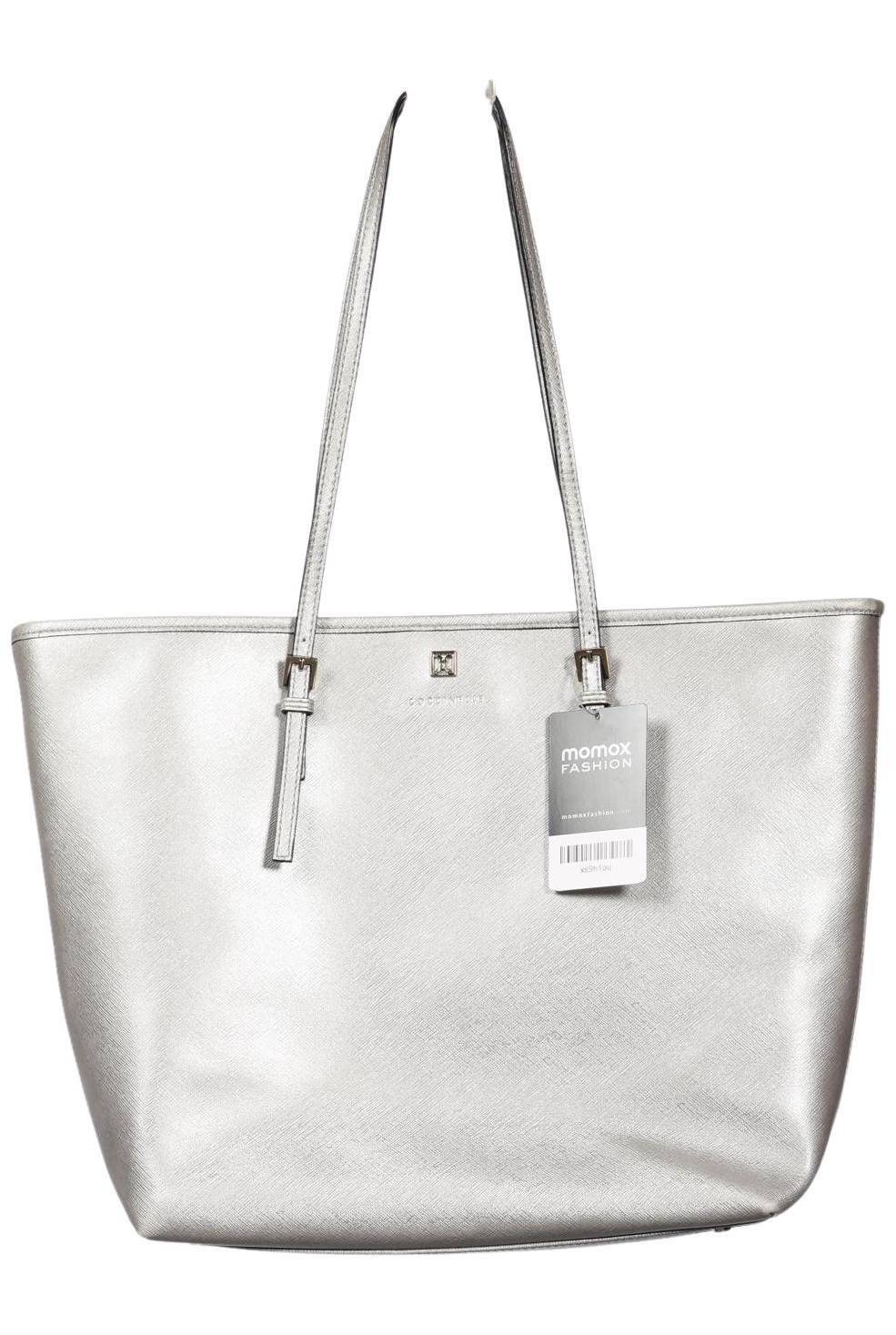 

Coccinelle Damen Handtasche, silber, Gr.