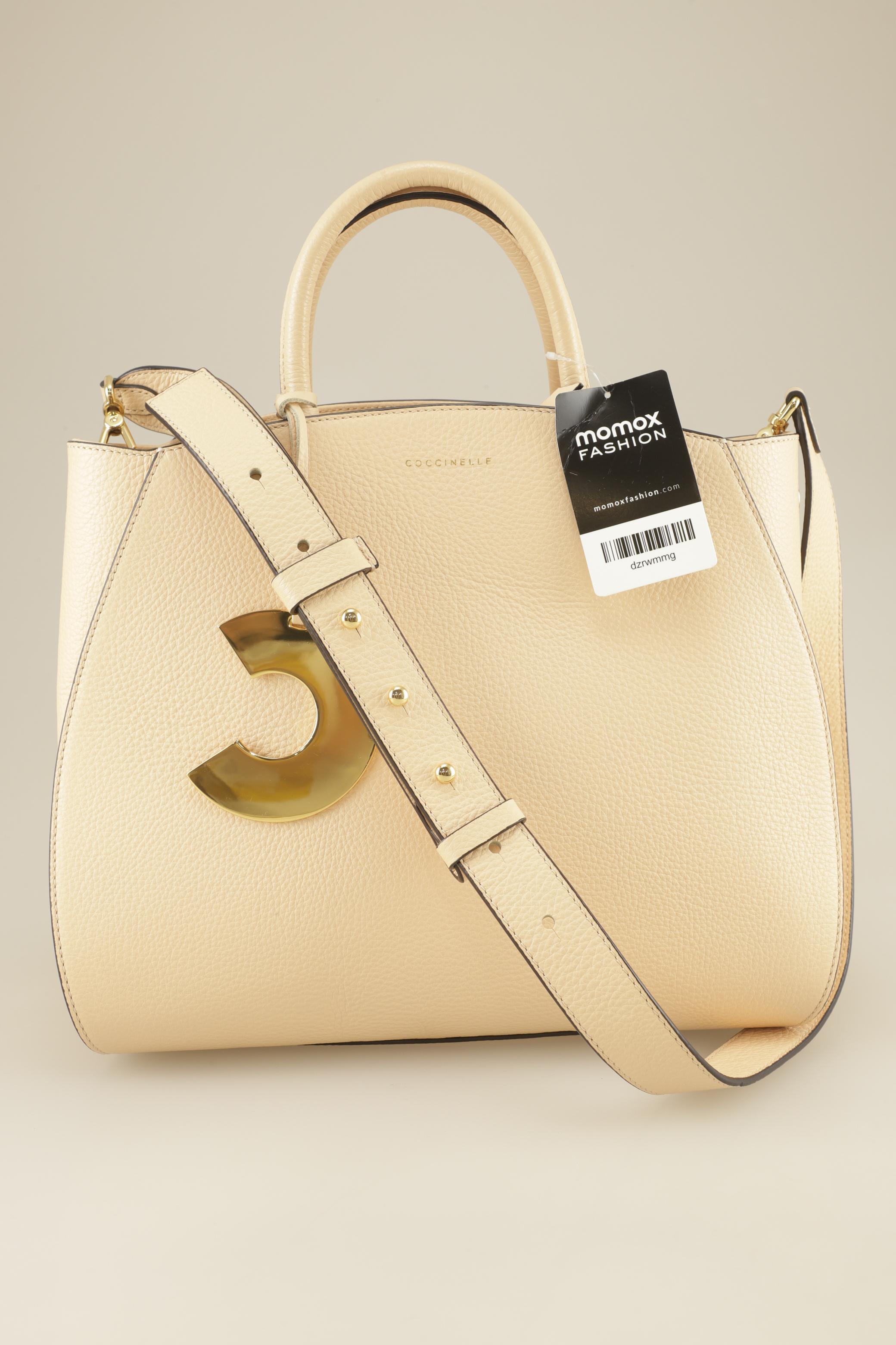

Coccinelle Damen Handtasche, beige, Gr.